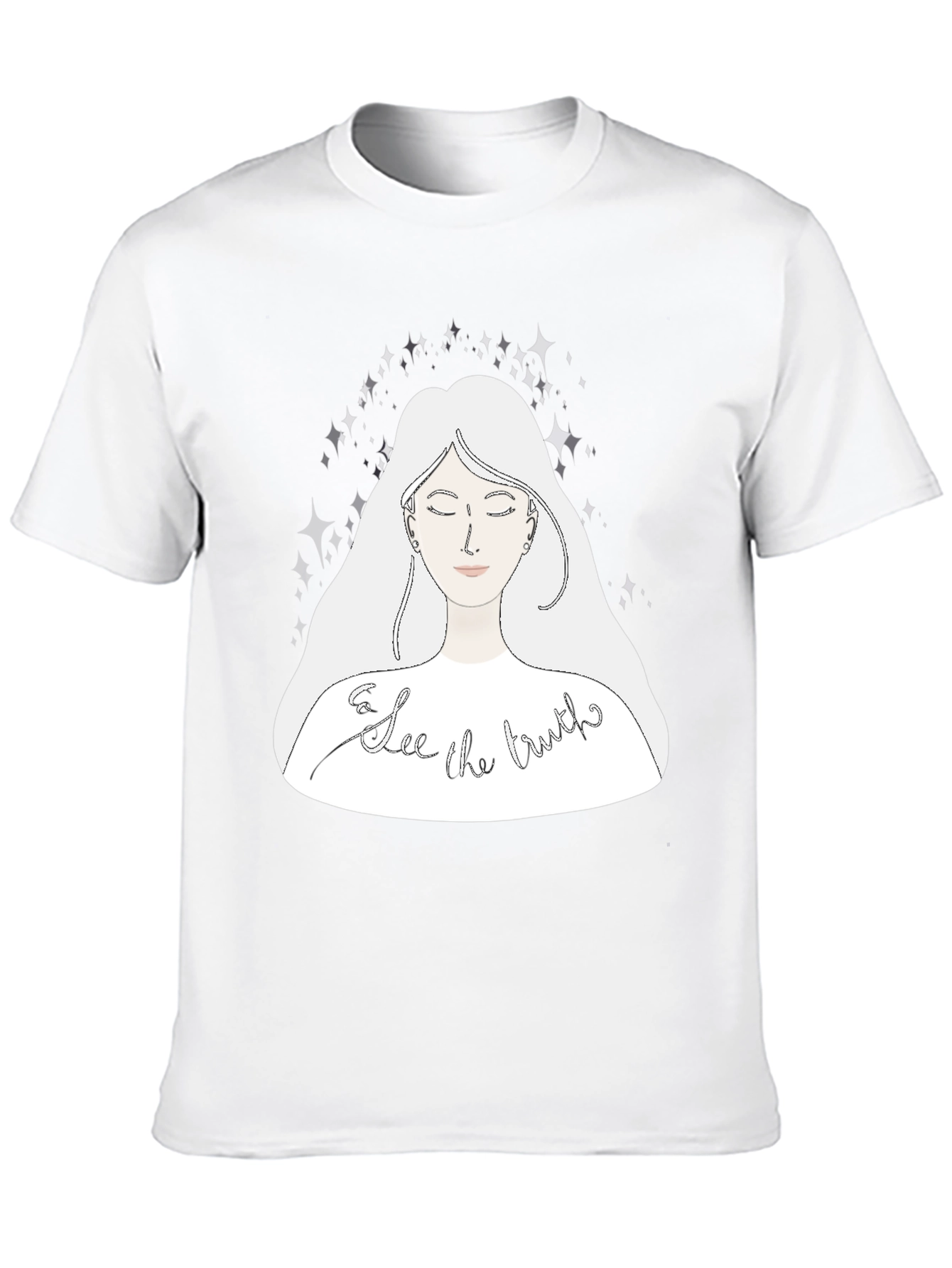 See The Truth Graphic Tee - Black