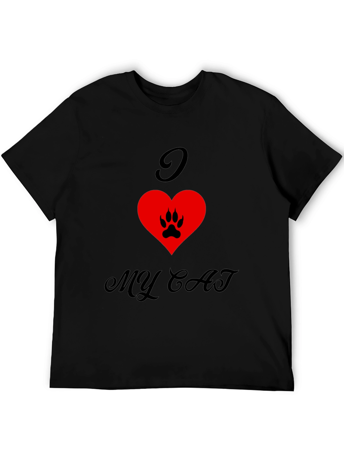 I Love My Cat T-Shirt - Unisex Graphic Tee