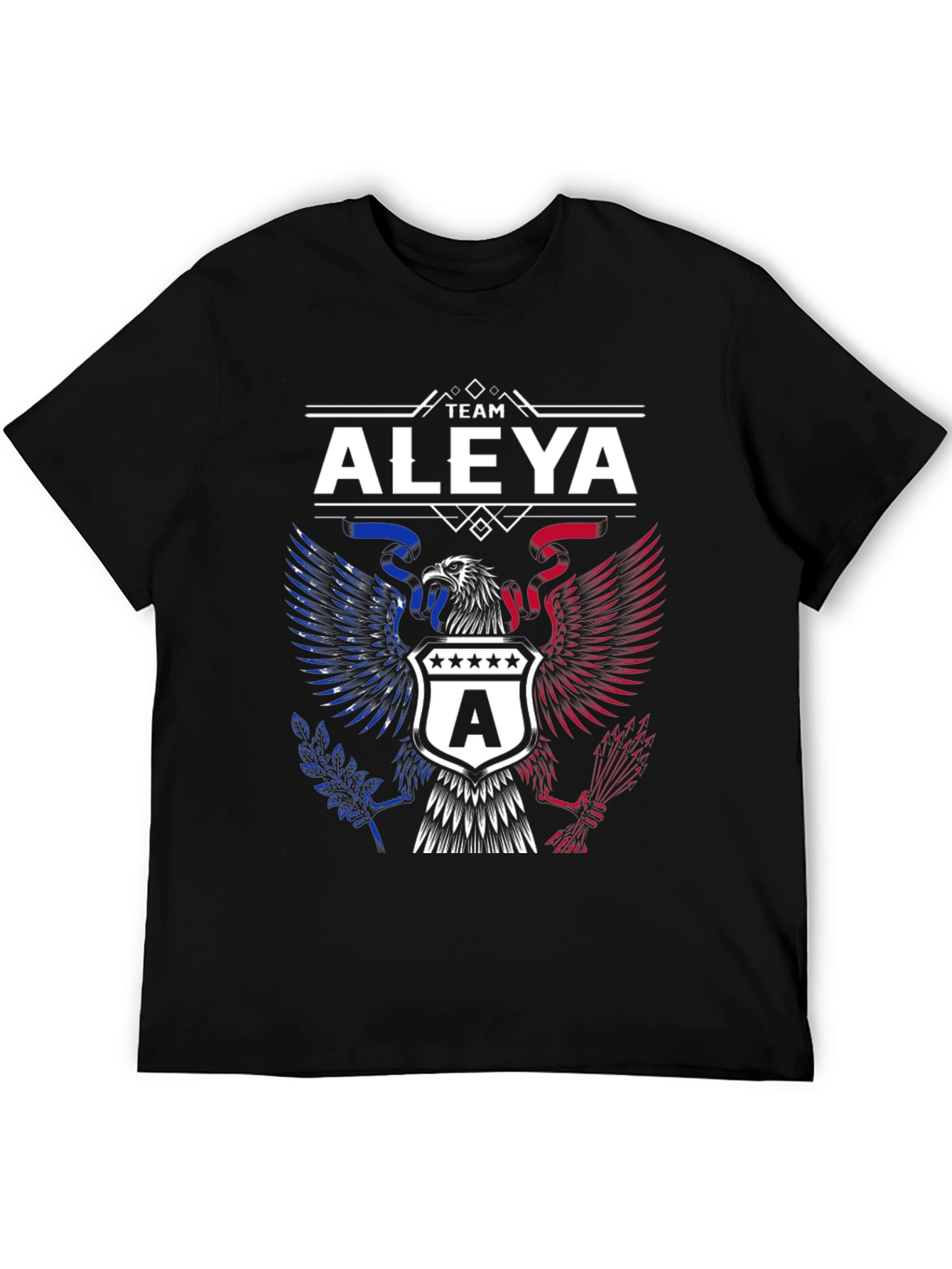 Team Aleya T-Shirt - Patriotic Eagle Design
