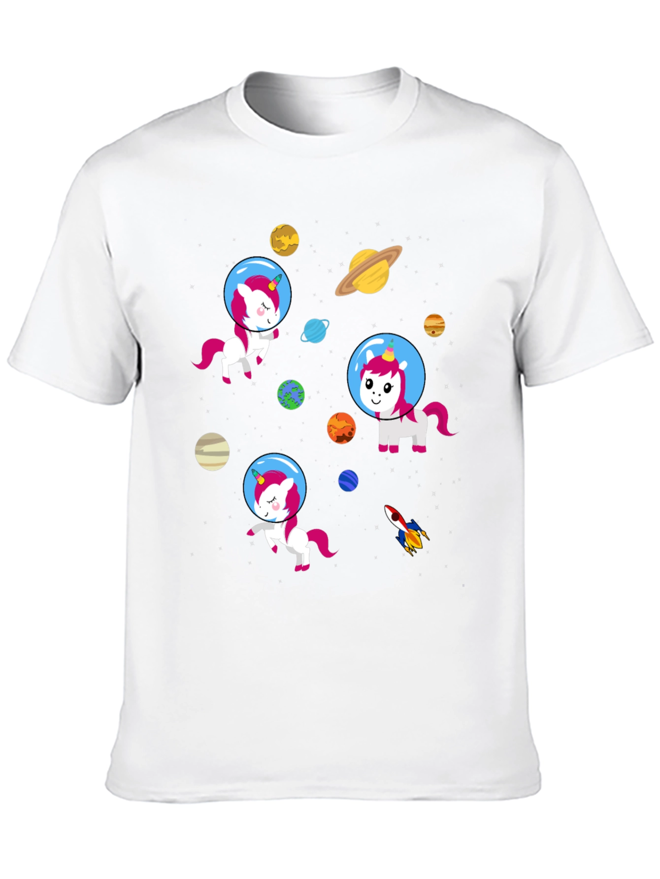Space Unicorns Graphic T-Shirt