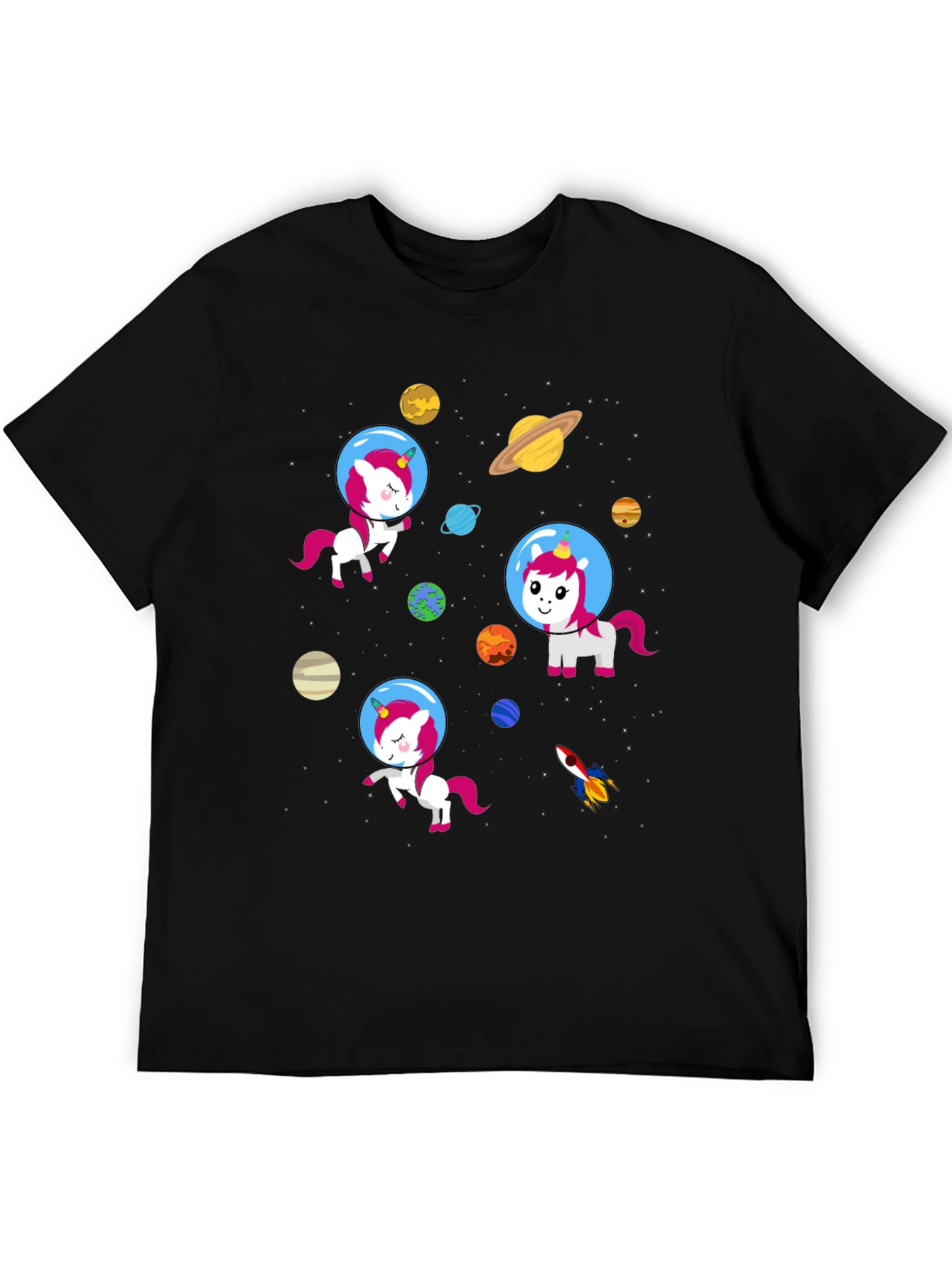 Space Unicorns Graphic T-Shirt