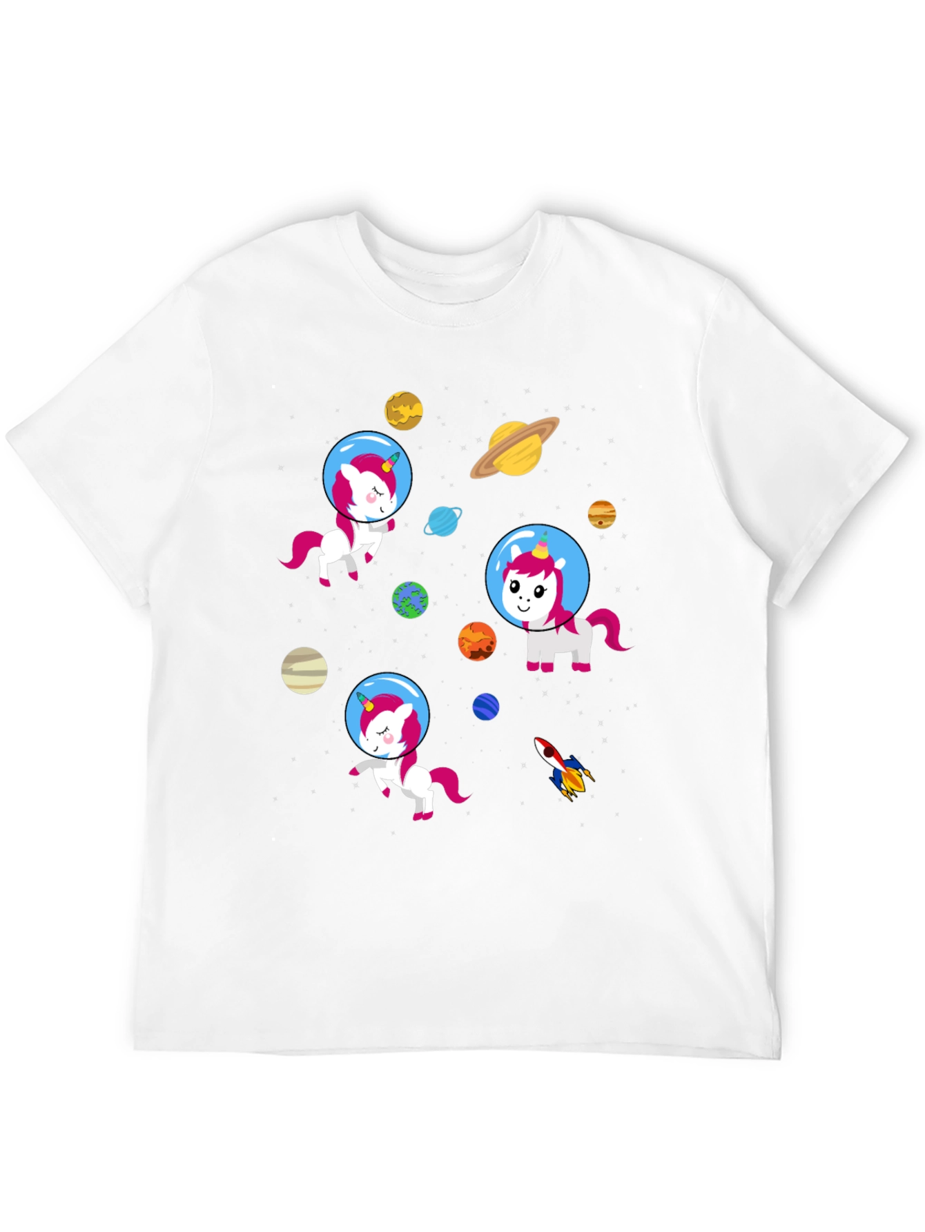 Space Unicorns Graphic T-Shirt