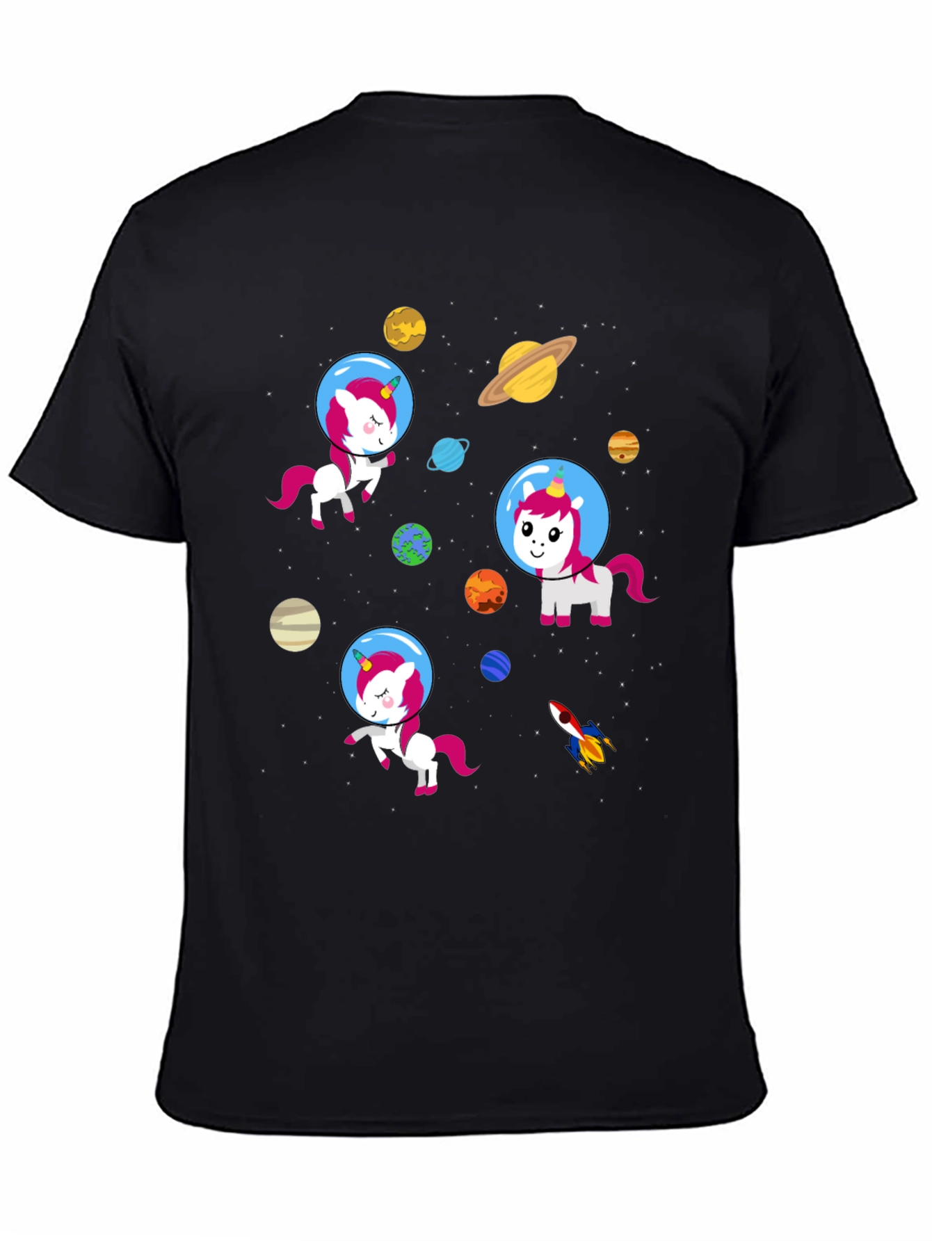 Space Unicorns Graphic T-Shirt