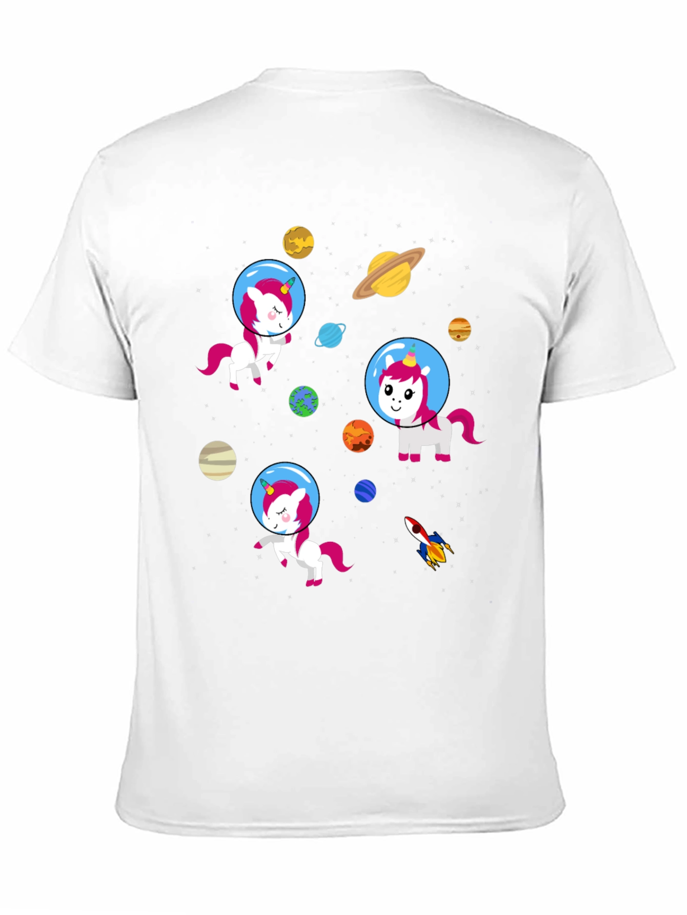 Space Unicorns Graphic T-Shirt