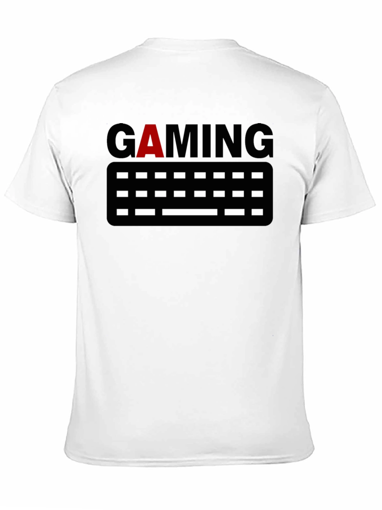 Gaming Keyboard Graphic Tee - Black
