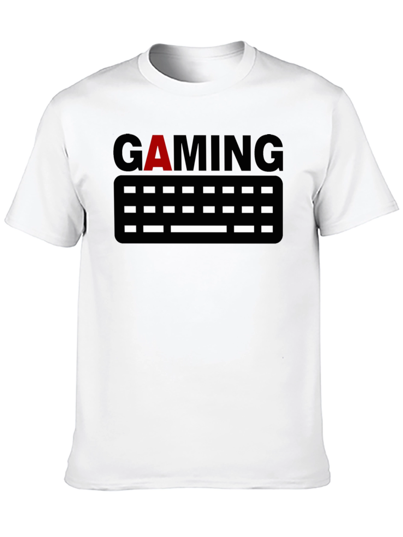 Gaming Keyboard Graphic Tee - Black
