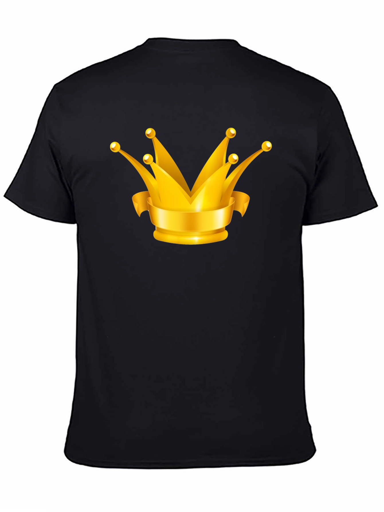 Crown Graphic T-Shirt - Black