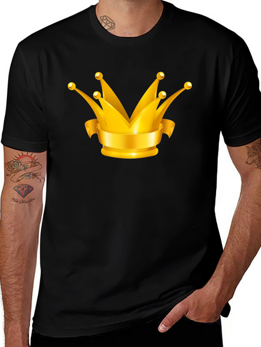Crown Graphic T-Shirt - Black
