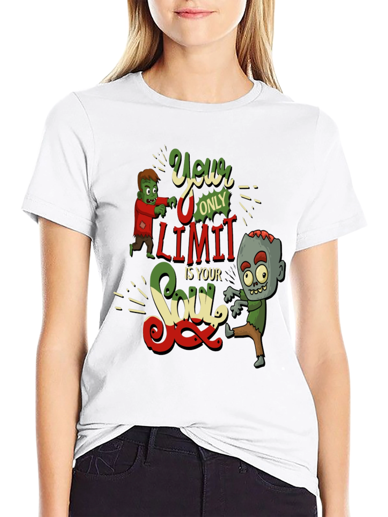 Zombie Soul Graphic Tee - Unleash Your Inner Undead!