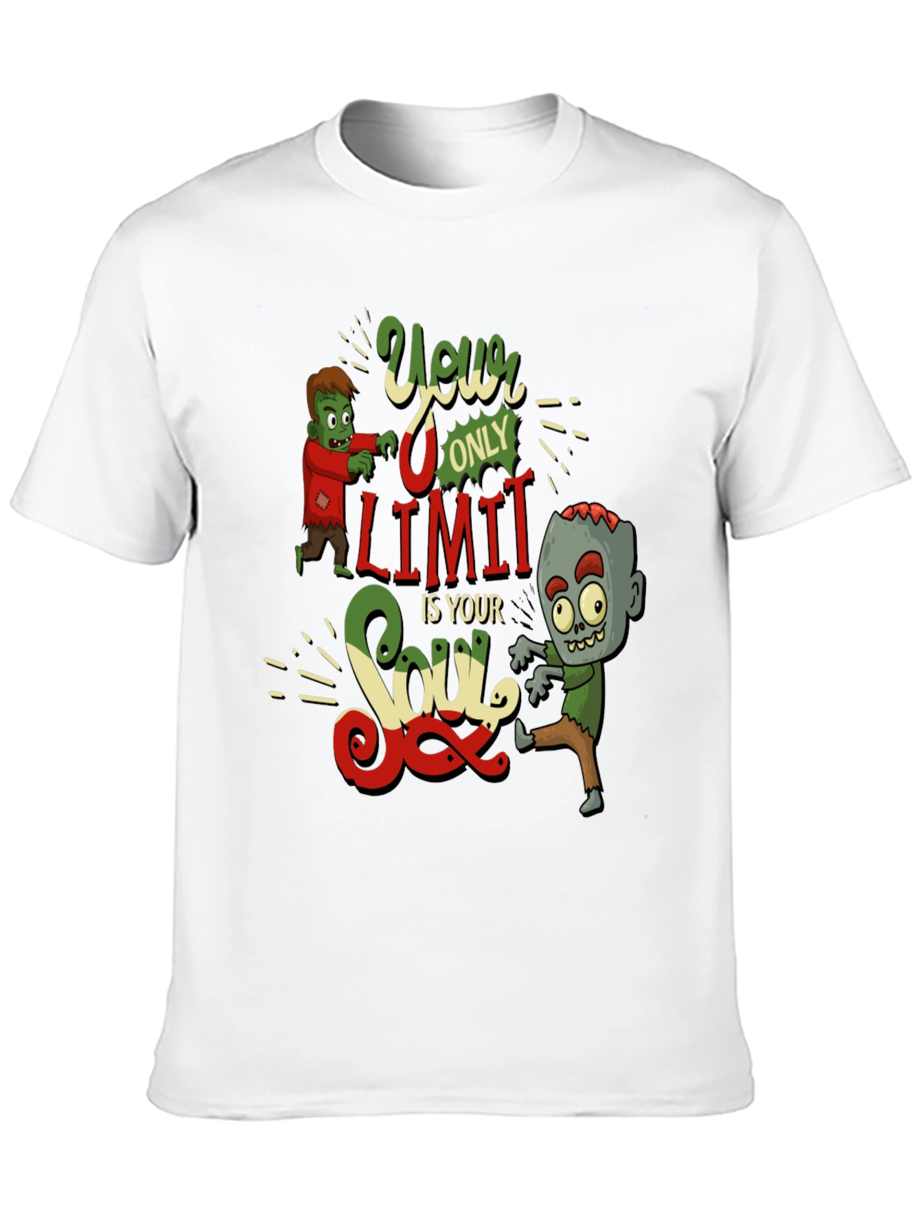 Zombie Soul Graphic Tee - Unleash Your Inner Undead!