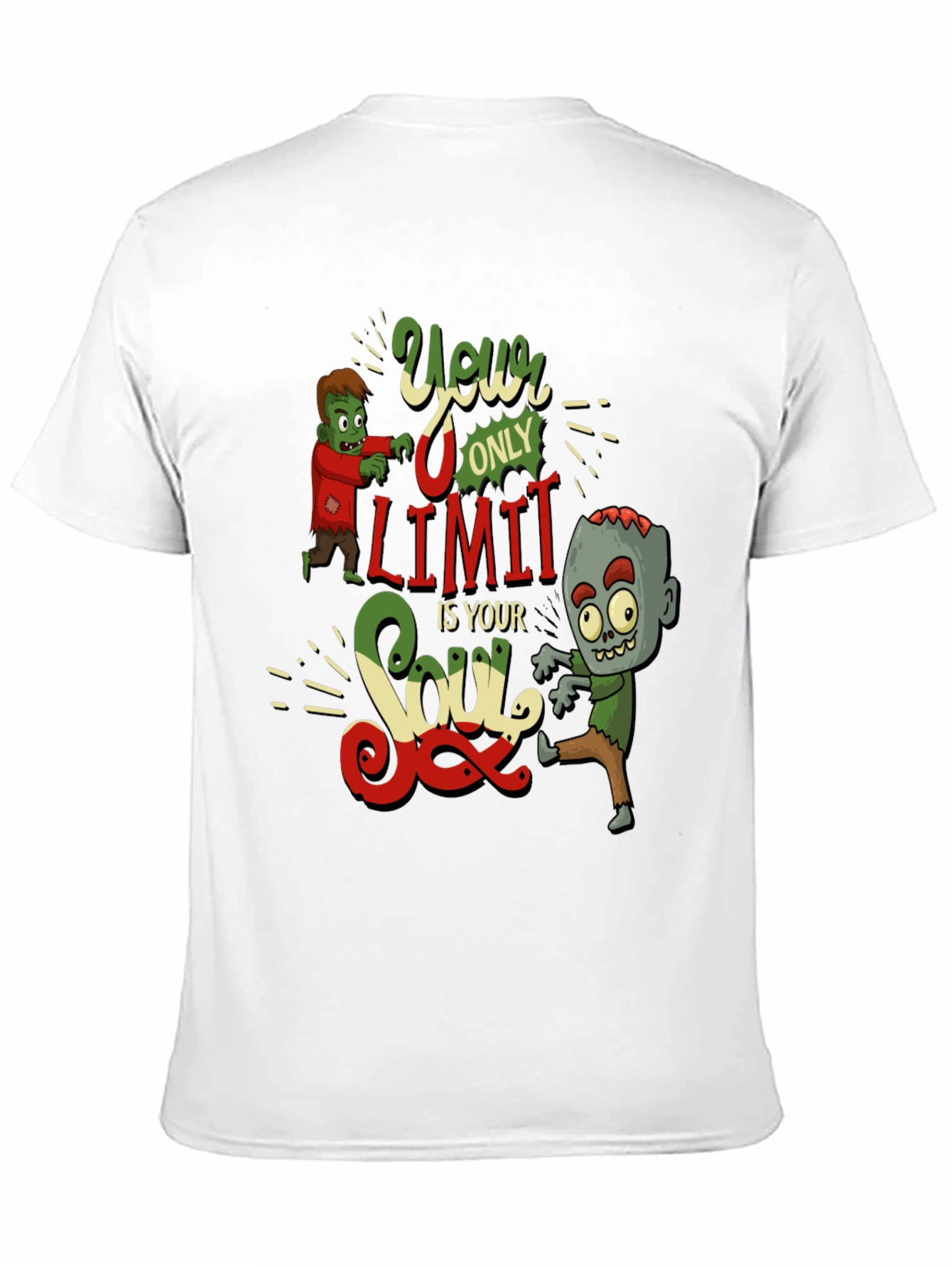 Zombie Soul Graphic Tee - Unleash Your Inner Undead!