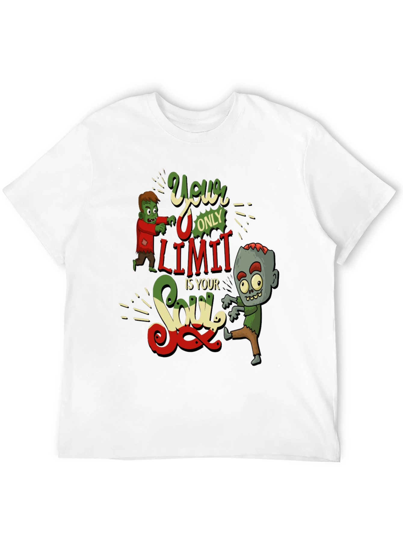 Zombie Soul Graphic Tee - Unleash Your Inner Undead!