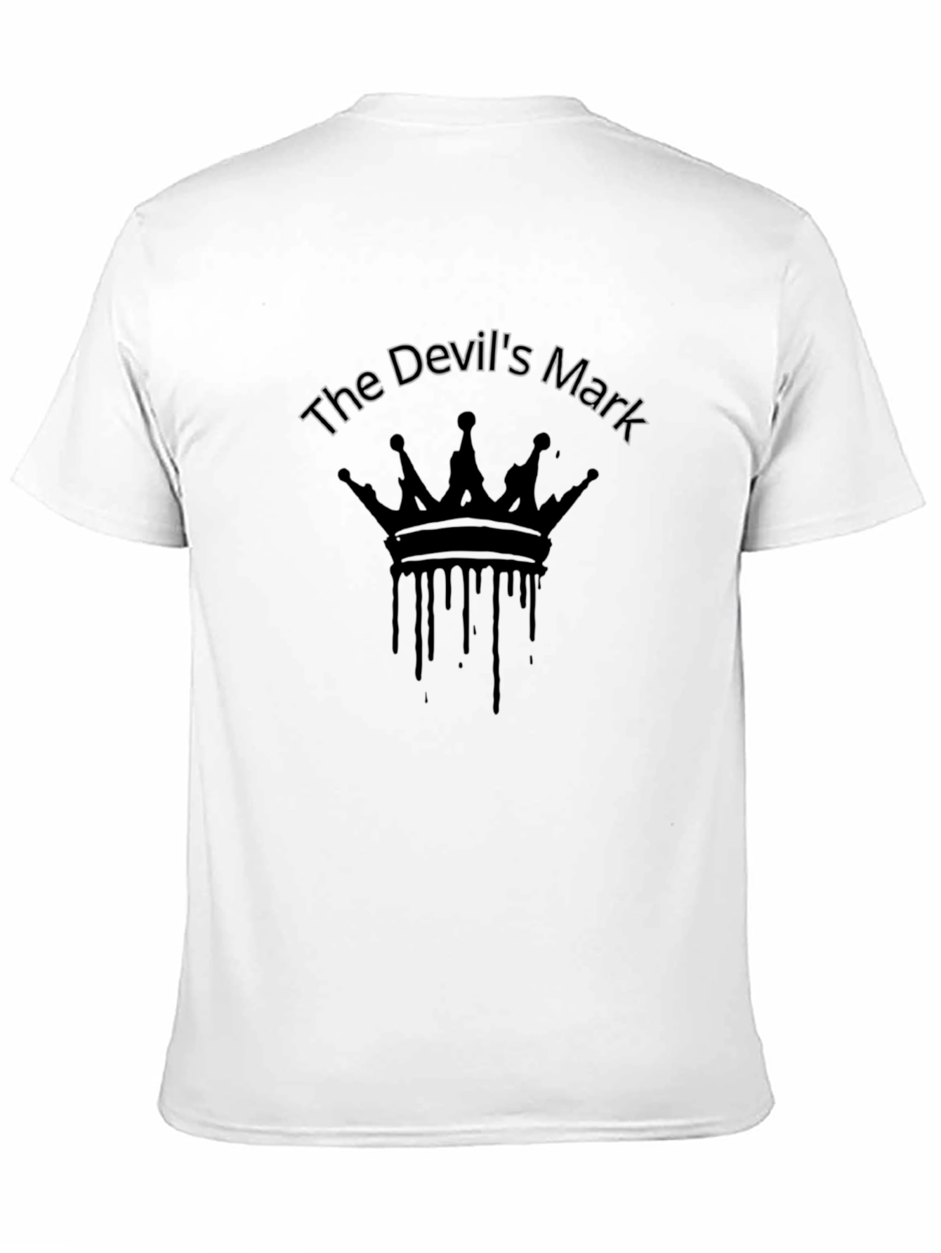 The Devils Mark Graphic T-Shirt - Black
