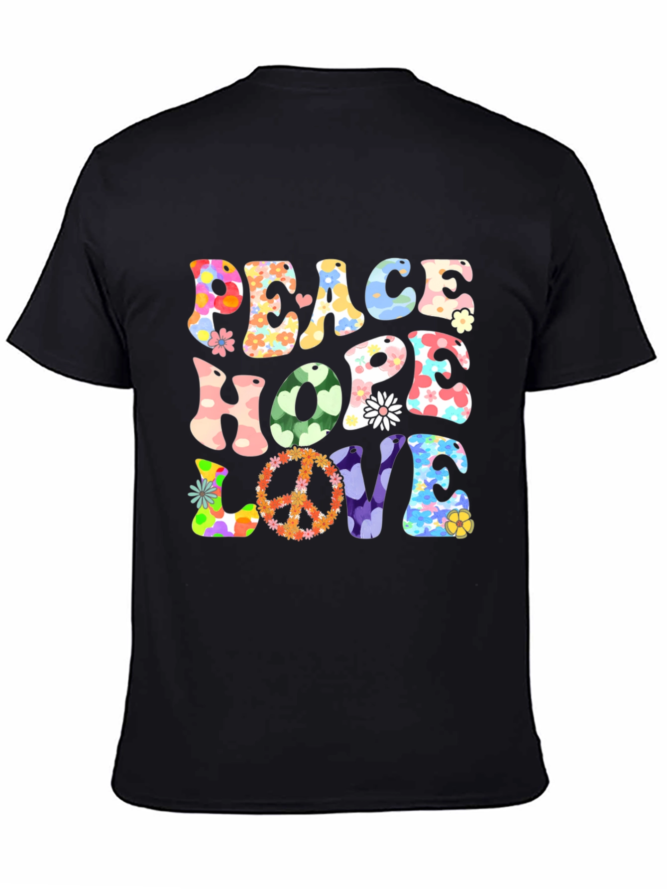 Peace Hope Love Graphic T-Shirt