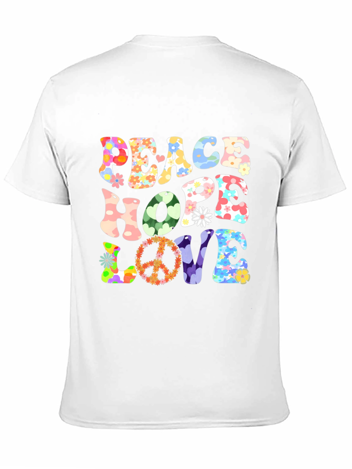 Peace Hope Love Graphic T-Shirt