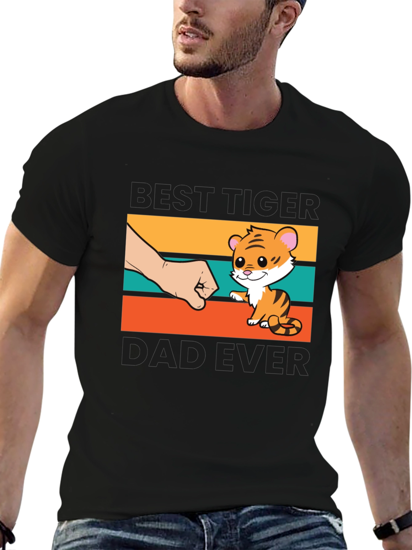 Best Tiger Dad Ever T-Shirt