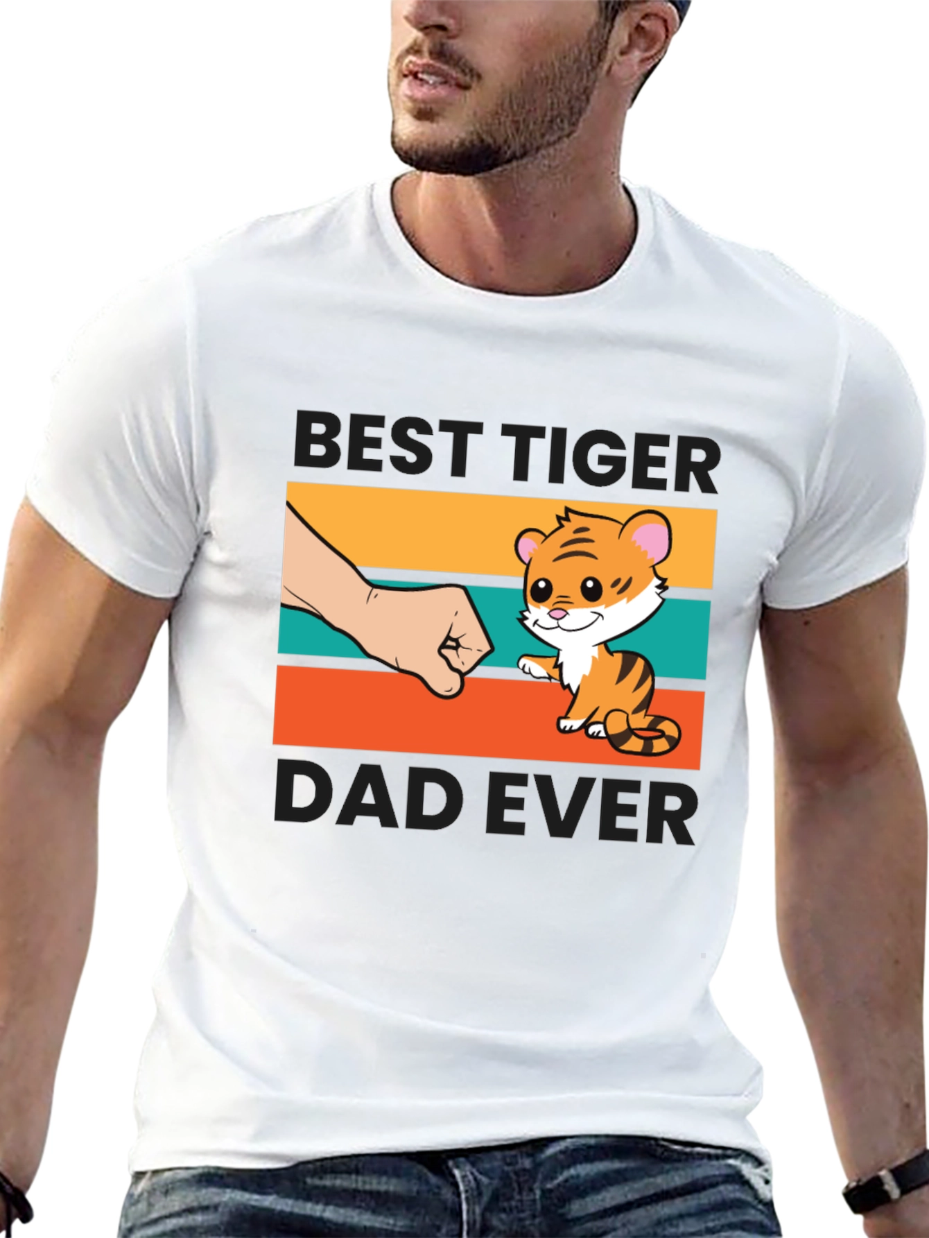 Best Tiger Dad Ever T-Shirt