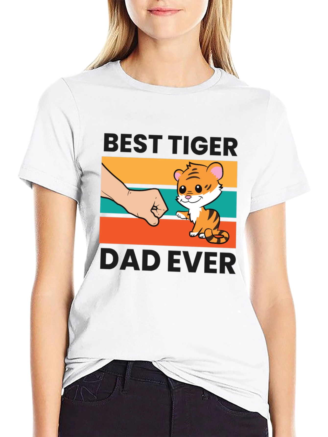 Best Tiger Dad Ever T-Shirt