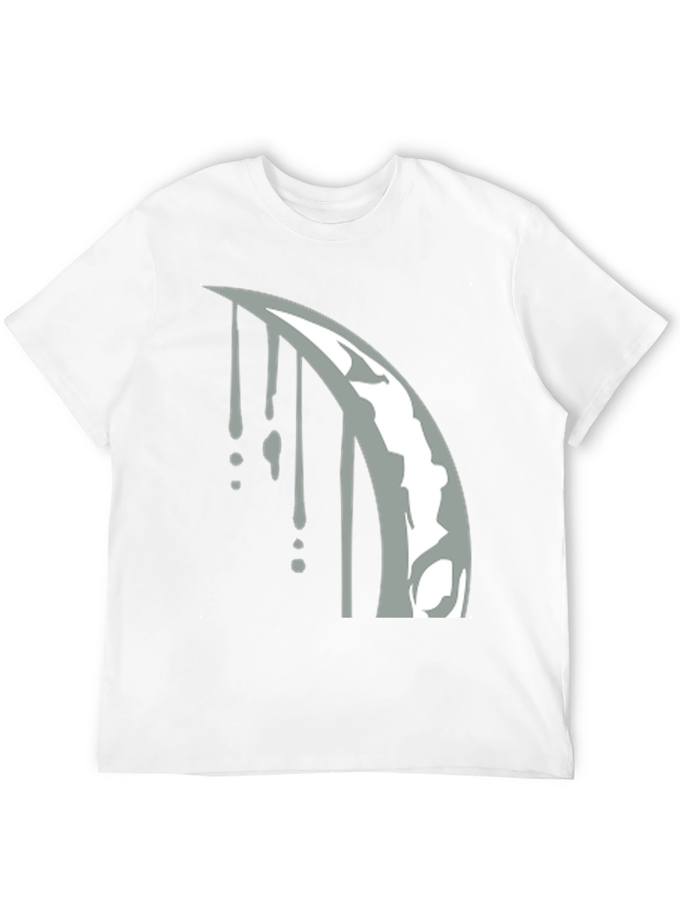 Scythe Drip Graphic Tee - Black Cotton Blend T-Shirt