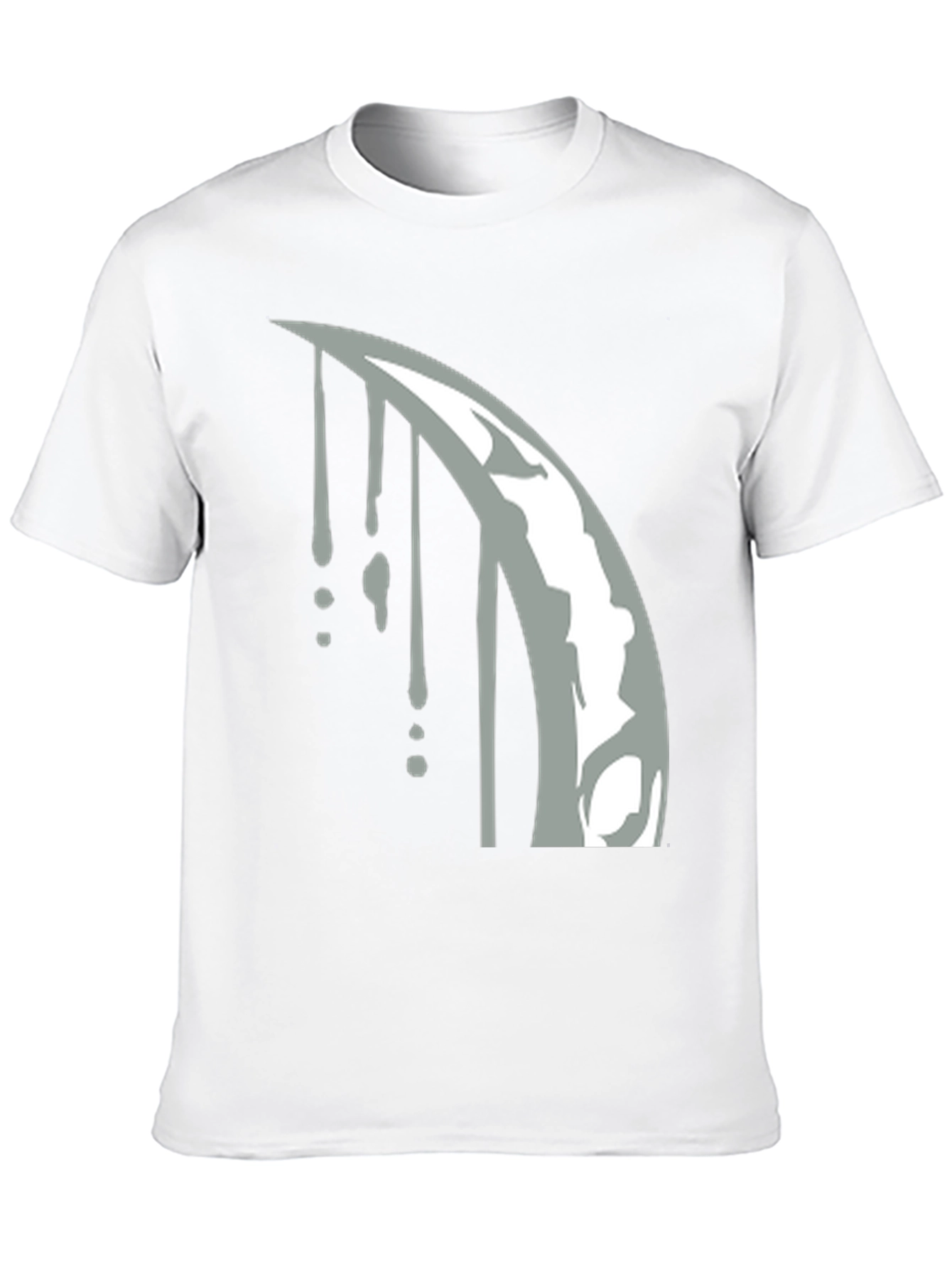 Scythe Drip Graphic Tee - Black Cotton Blend T-Shirt