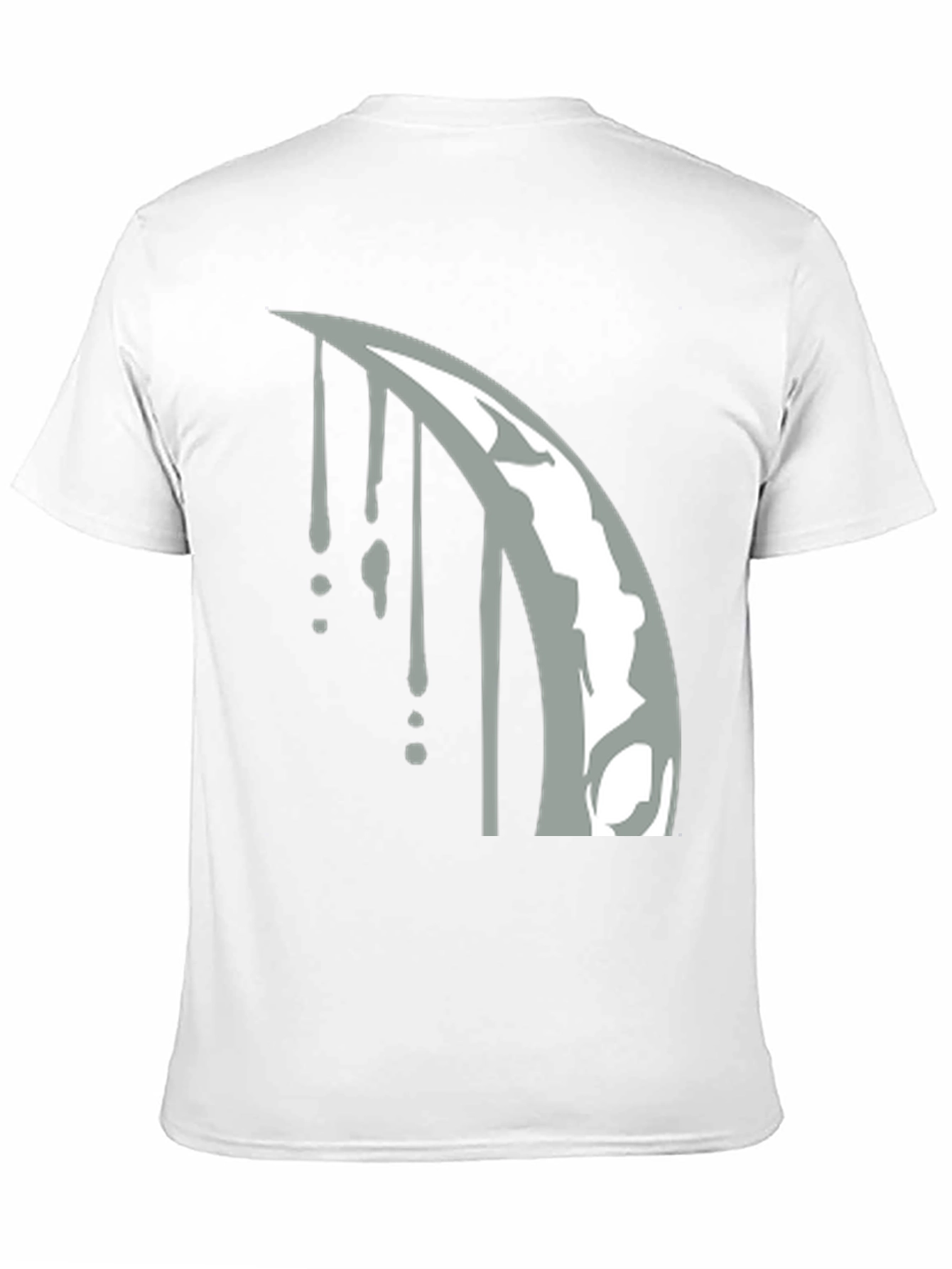 Scythe Drip Graphic Tee - Black Cotton Blend T-Shirt