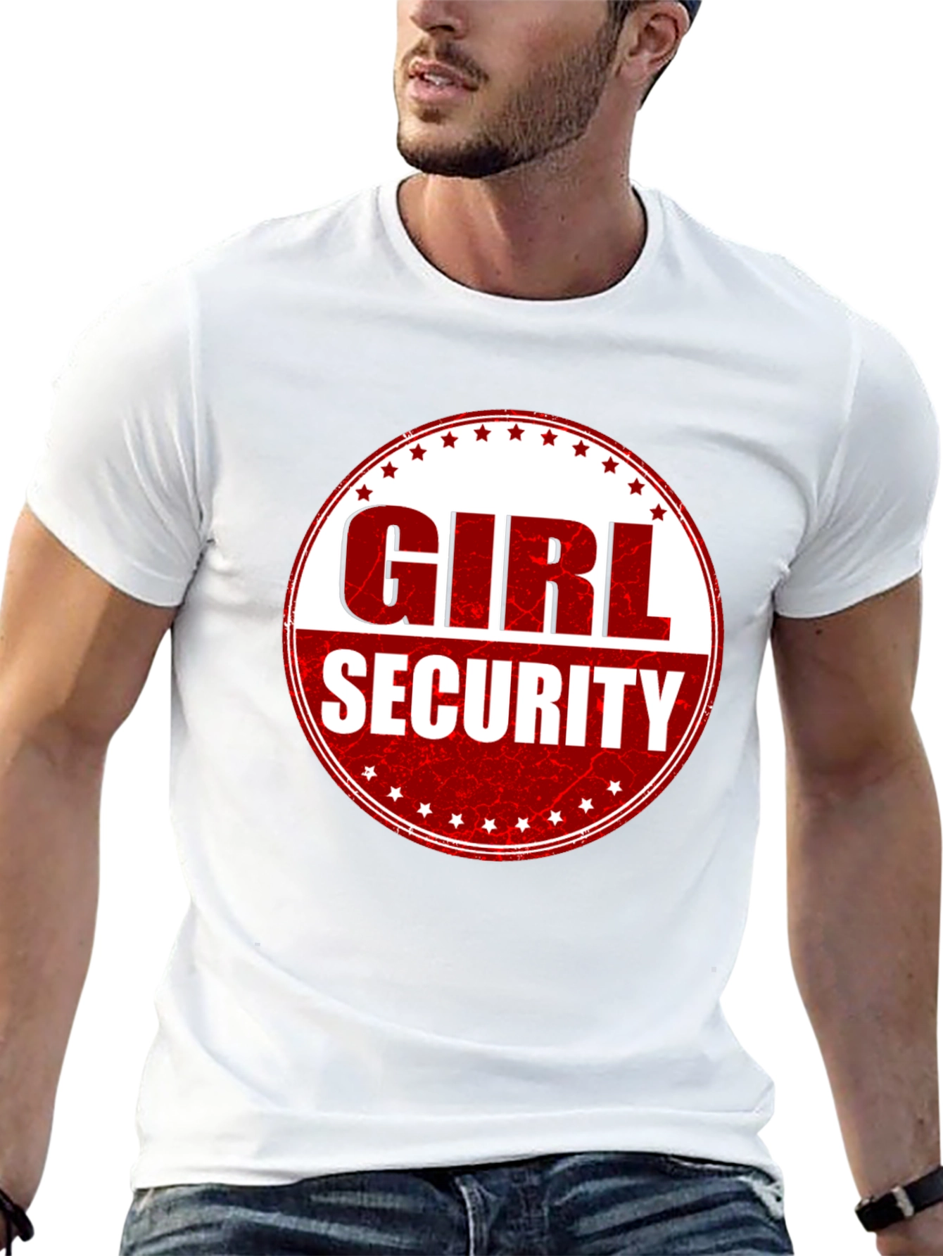 Girl Security T-Shirt - Funny Novelty Graphic Tee