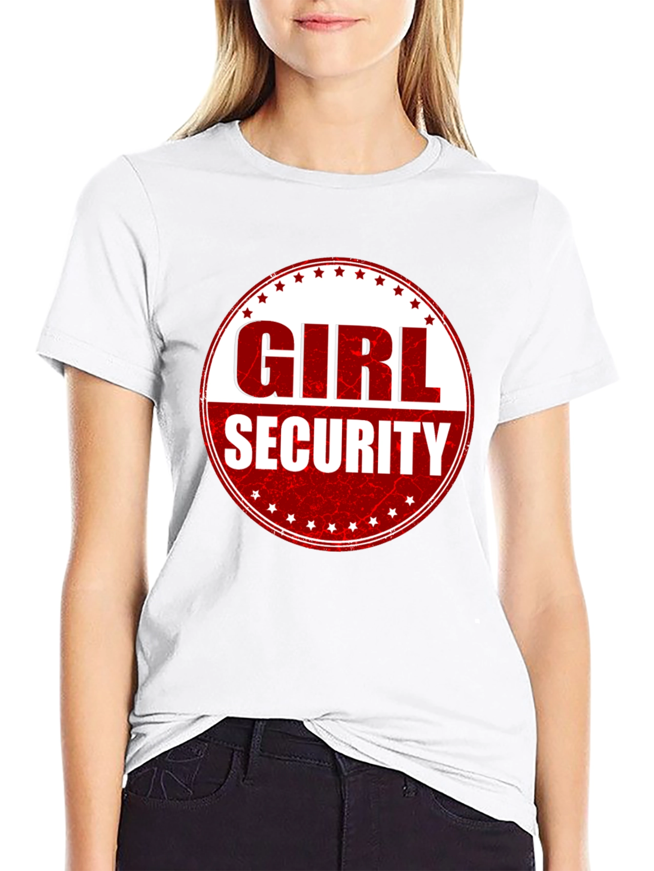 Girl Security T-Shirt - Funny Novelty Graphic Tee
