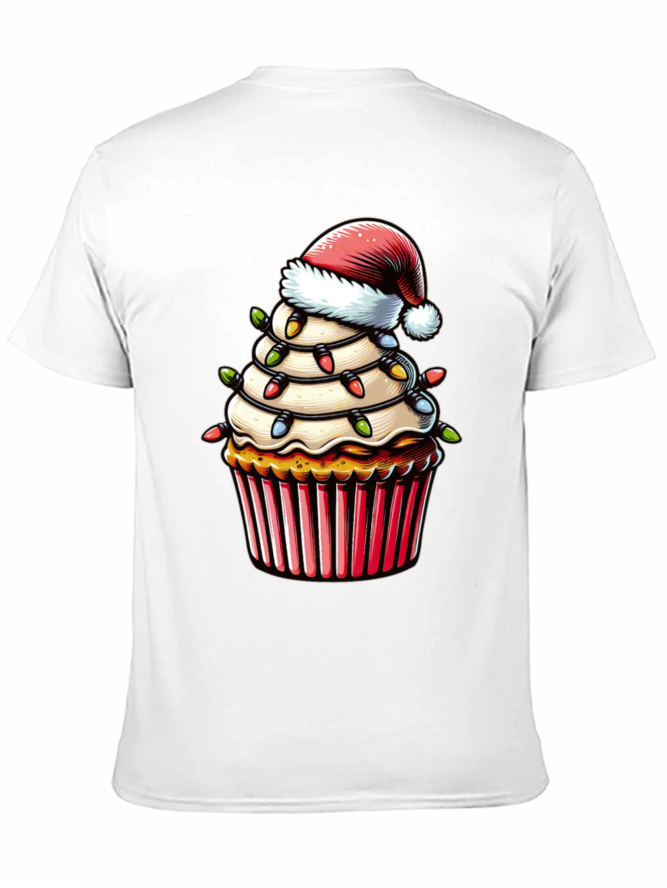 Festive Christmas Cupcake T-Shirt