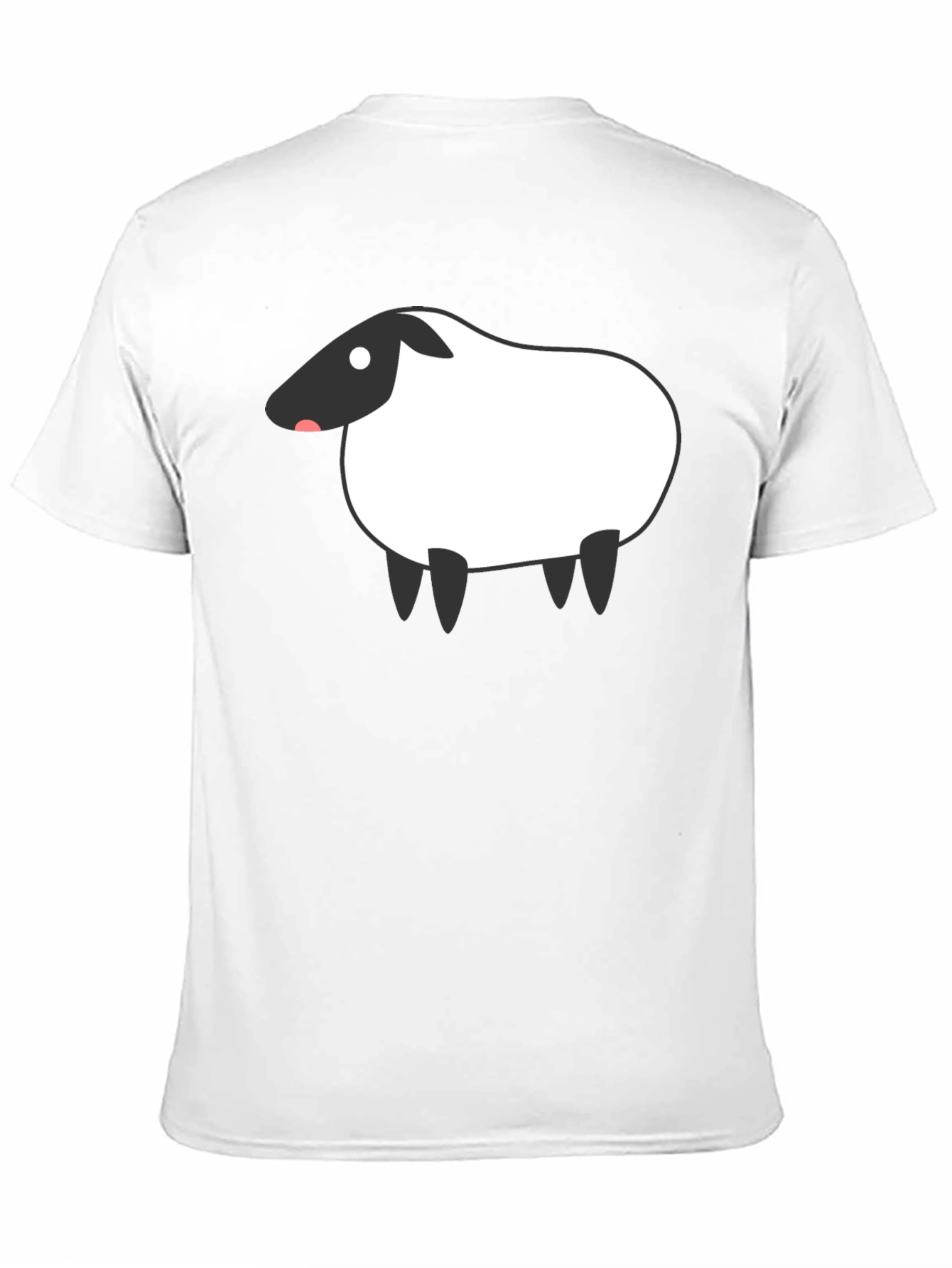 Sheep Graphic Black T-Shirt