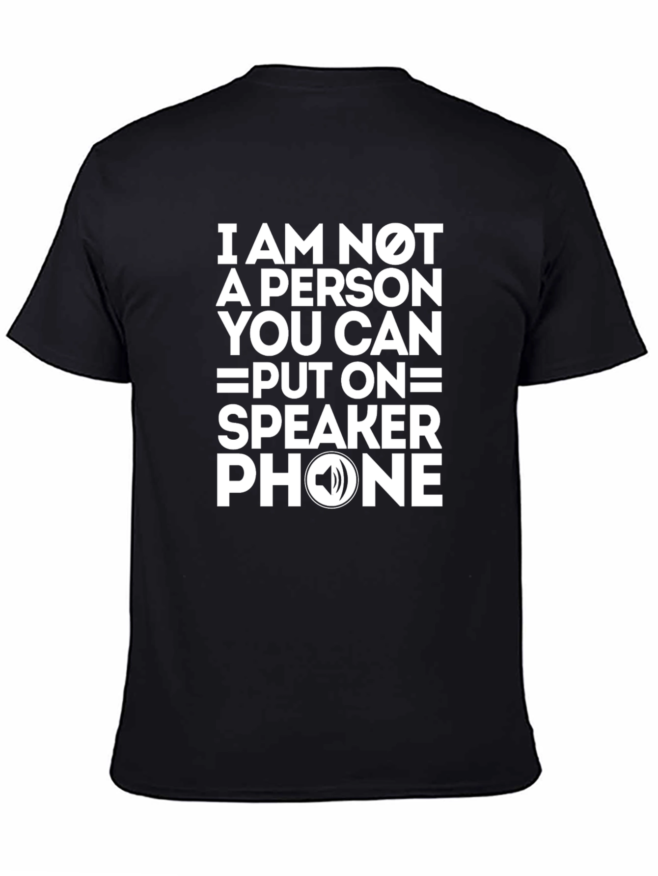 Speaker Phone T-Shirt - Funny Graphic Tee