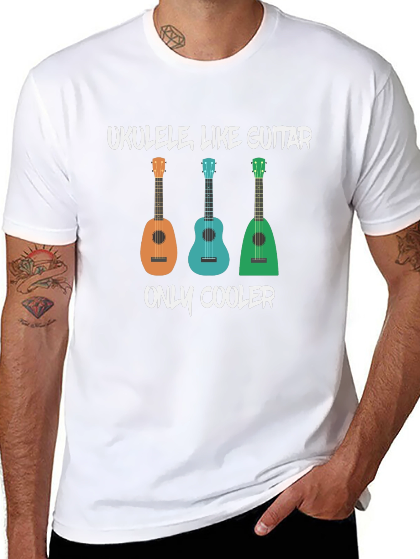 Ukulele Lover T-Shirt - Guitar Alternative Tee