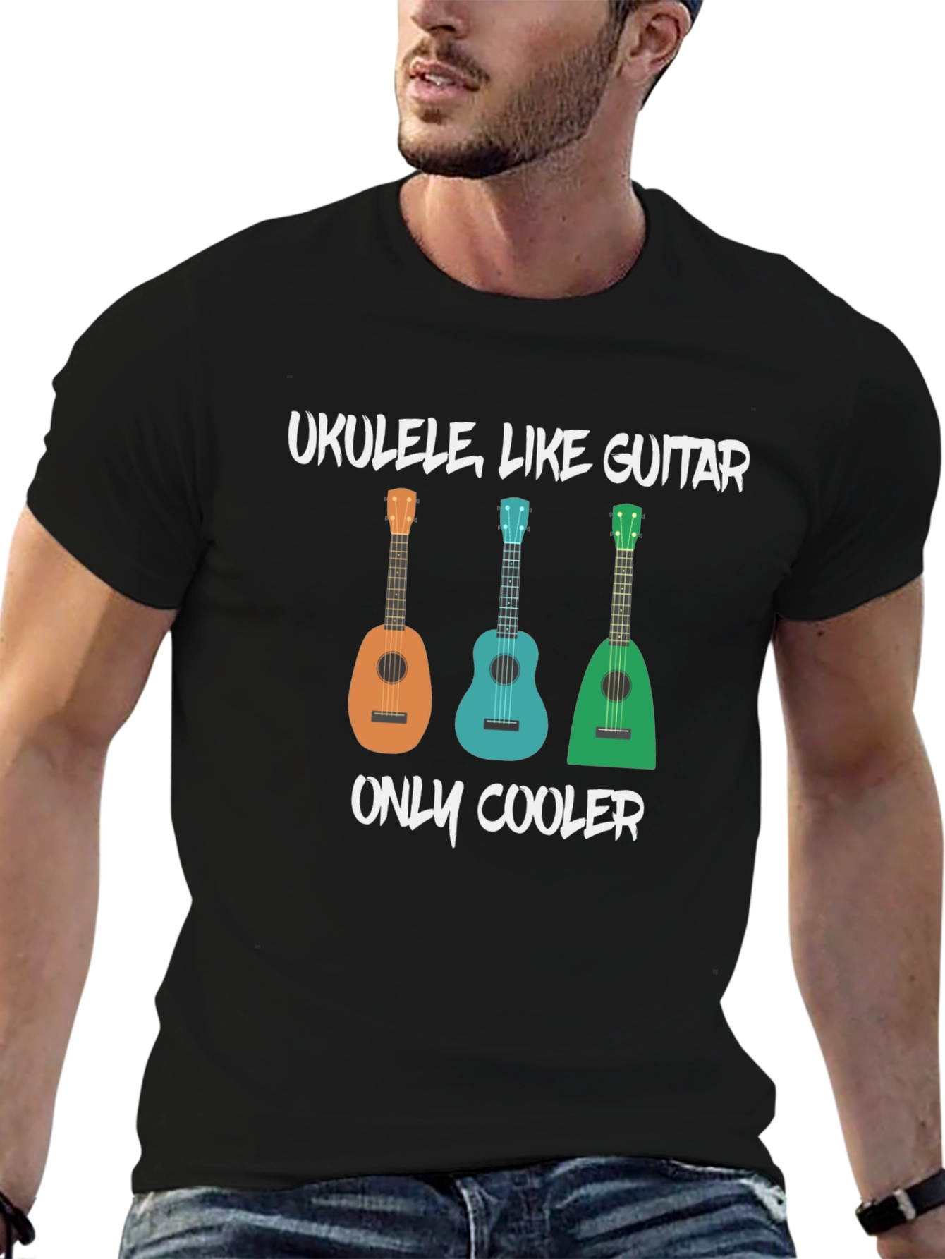 Ukulele Lover T-Shirt - Guitar Alternative Tee