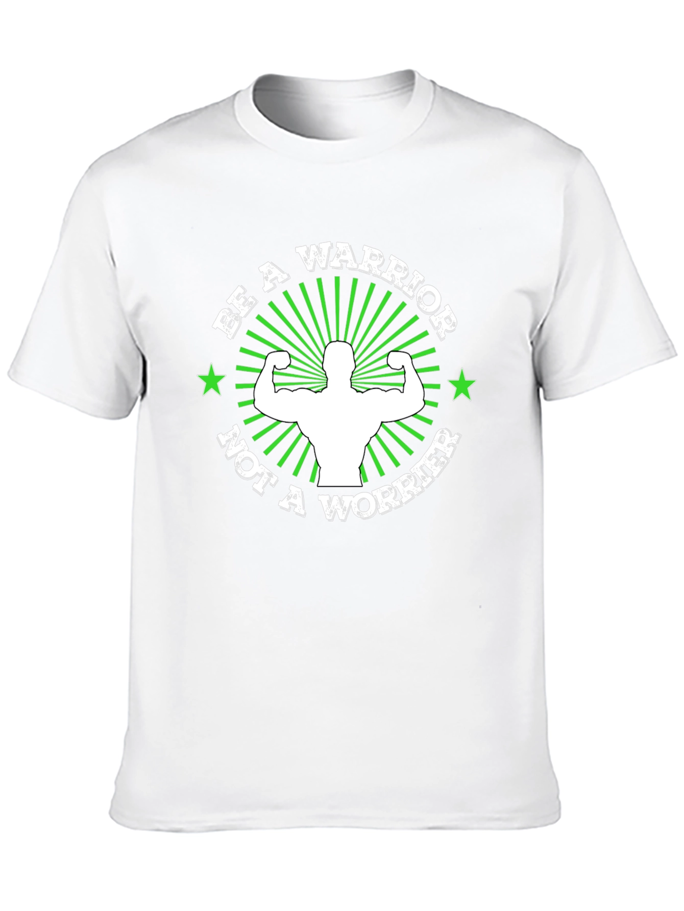 Be a Warrior T-Shirt - Motivational Fitness Tee