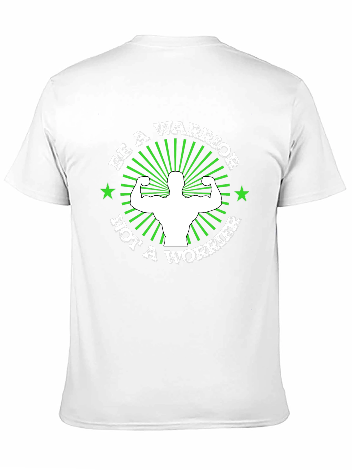Be a Warrior T-Shirt - Motivational Fitness Tee