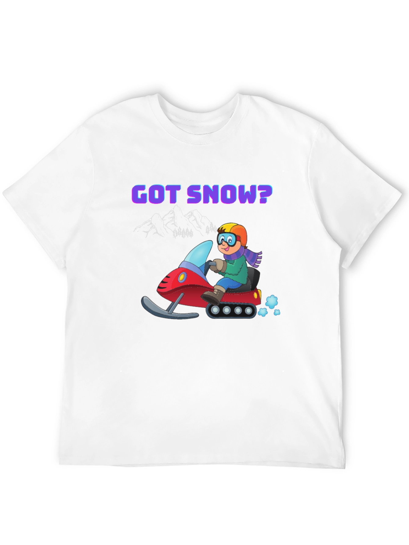 Got Snow? Black Graphic Tee