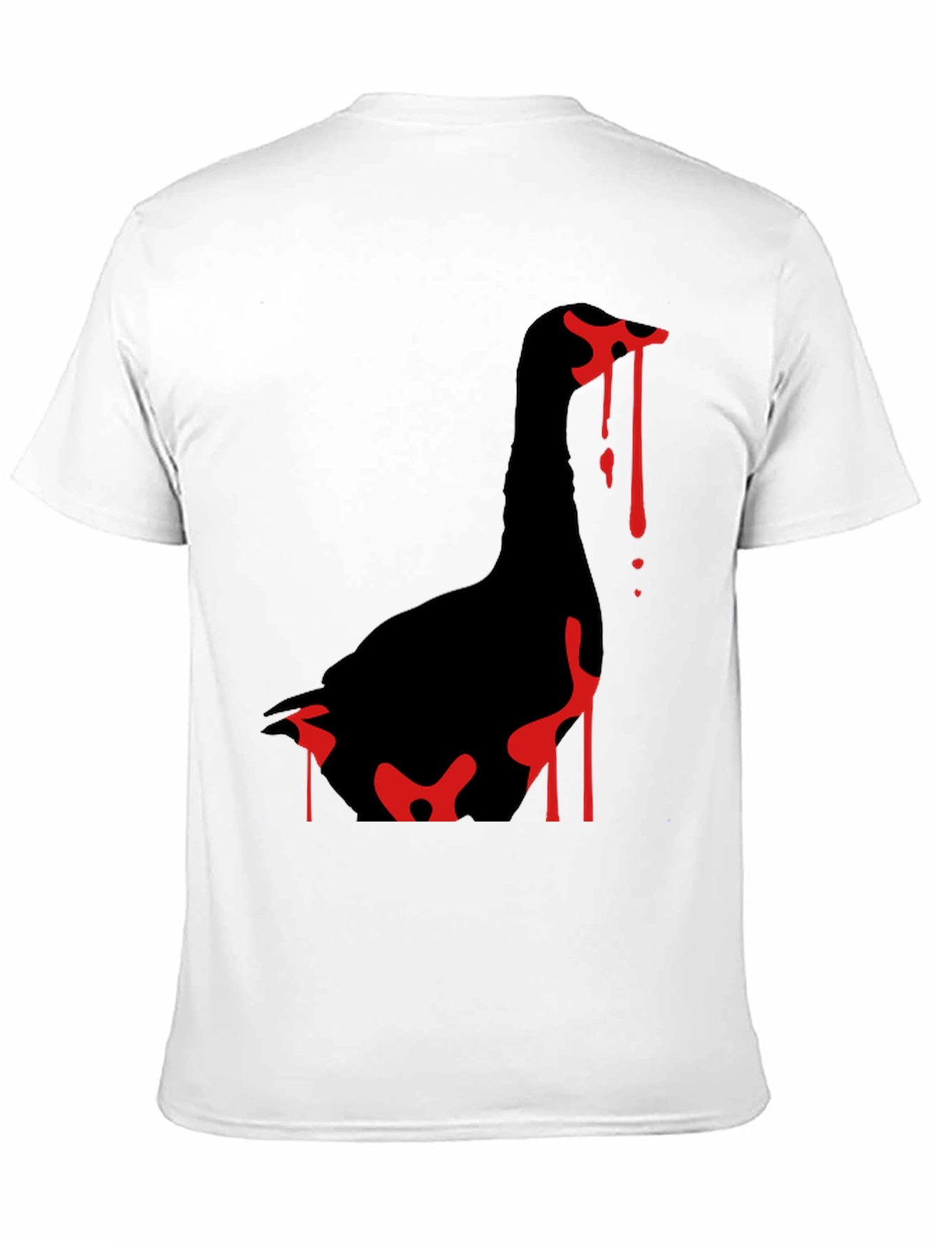 Goose Attack Black T-Shirt