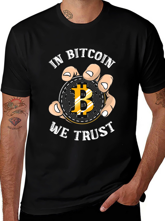 Bitcoin Trust T-Shirt Crypto Currency BTC