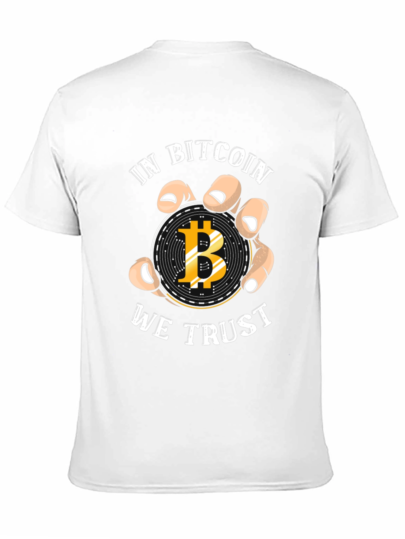 Bitcoin Trust T-Shirt Crypto Currency BTC