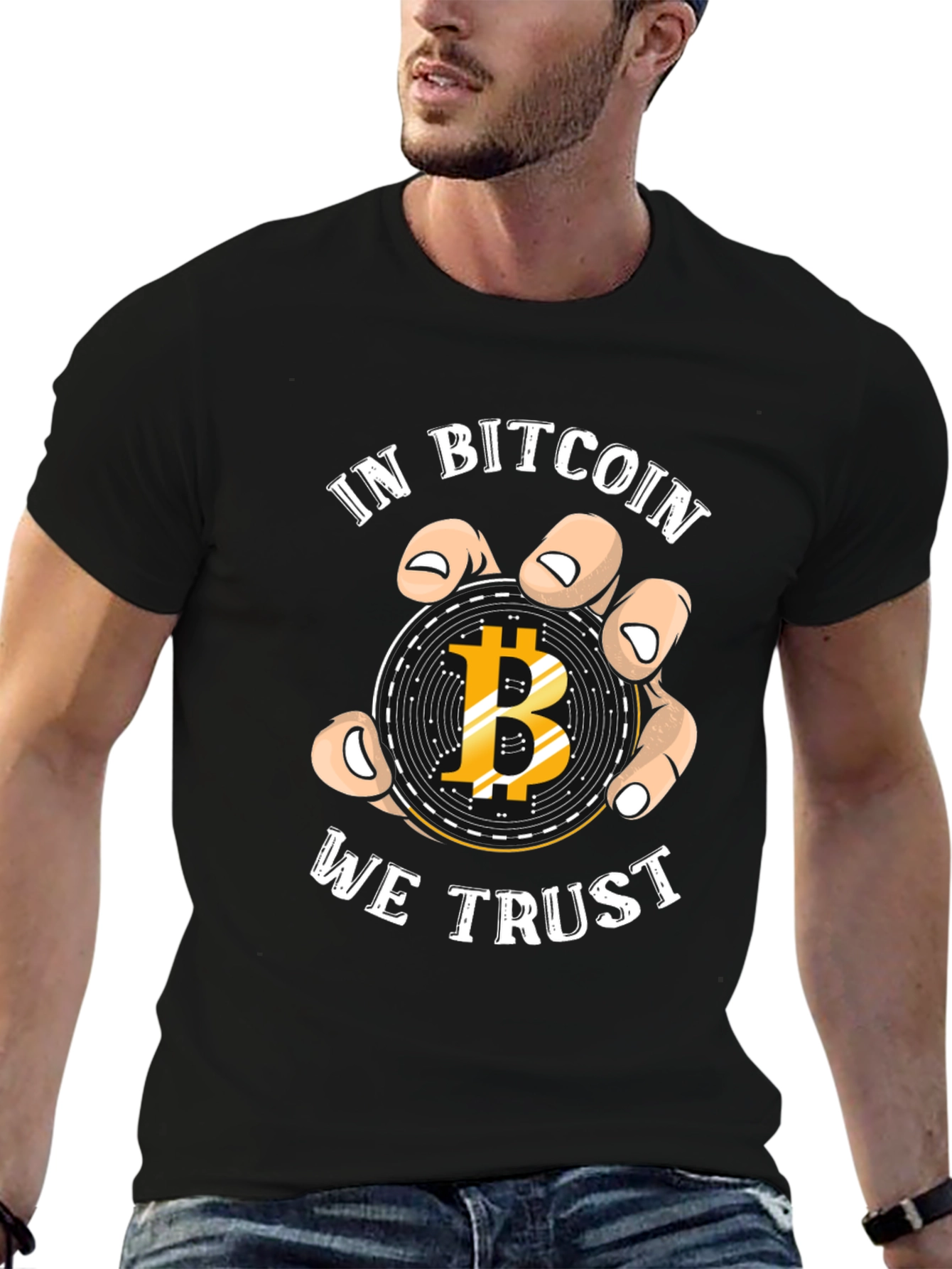 Bitcoin Trust T-Shirt Crypto Currency BTC