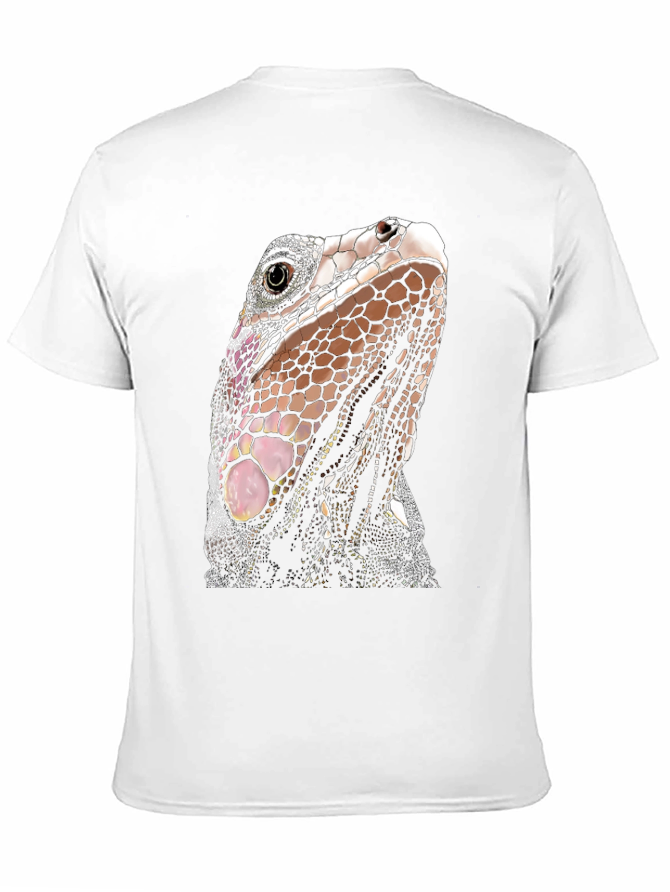 Iguana Graphic T-Shirt - Unique Reptile Tee