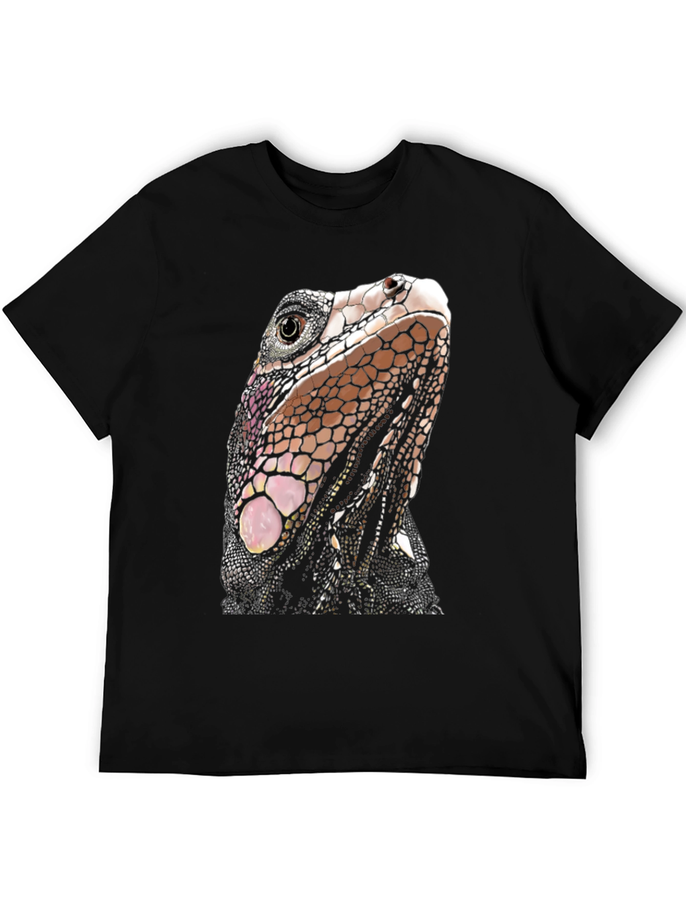 Iguana Graphic T-Shirt - Unique Reptile Tee