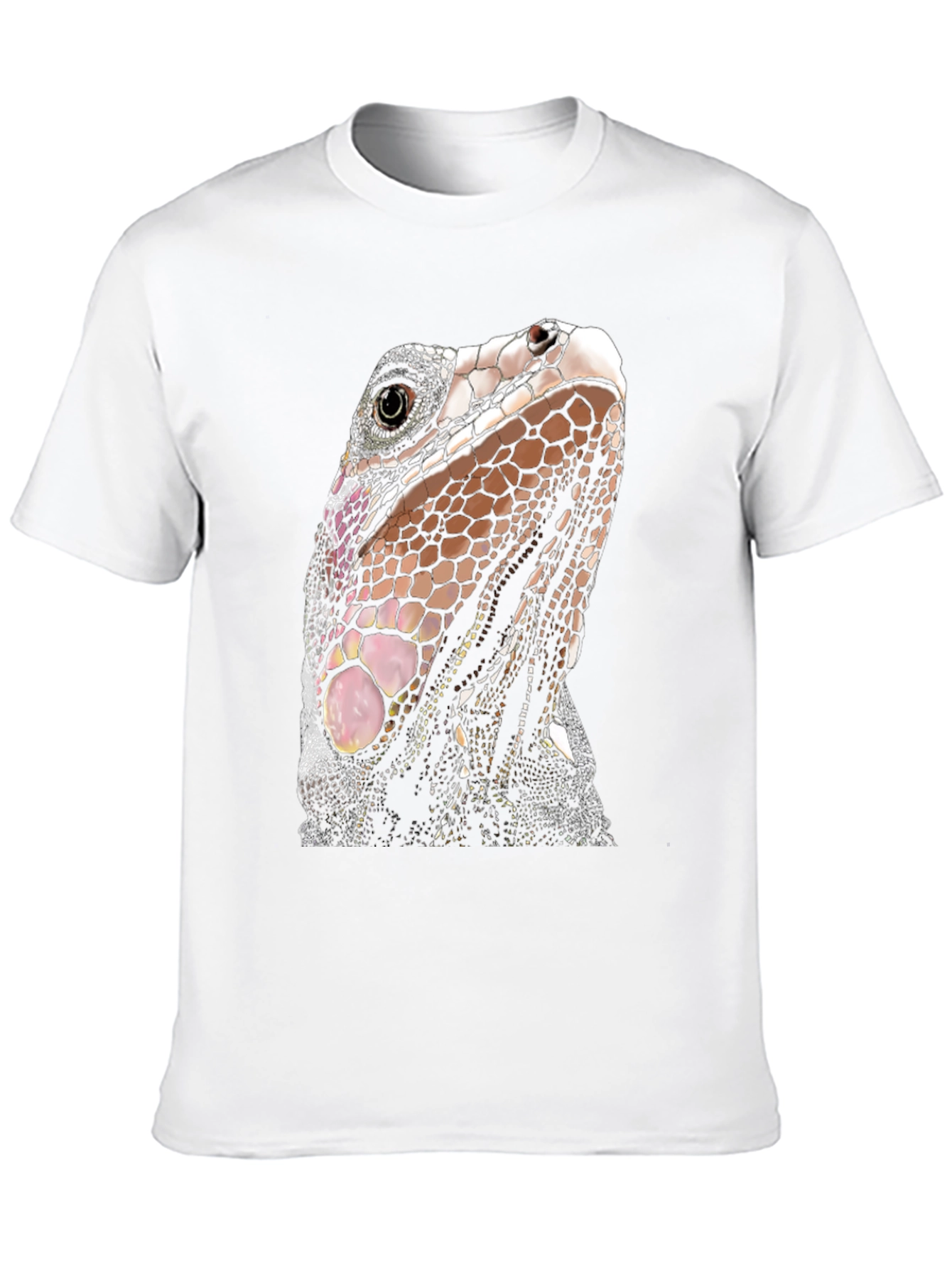 Iguana Graphic T-Shirt - Unique Reptile Tee