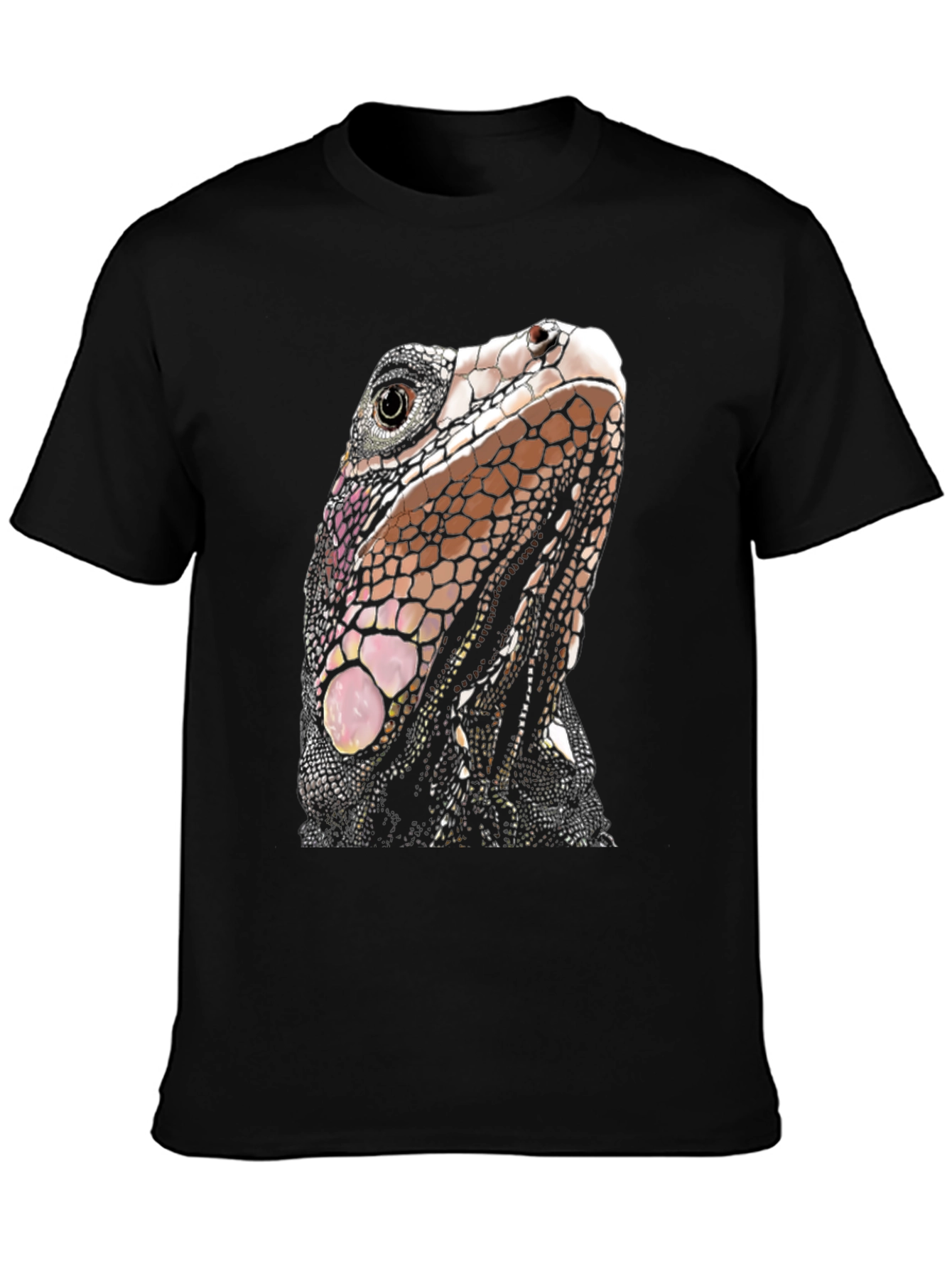 Iguana Graphic T-Shirt - Unique Reptile Tee