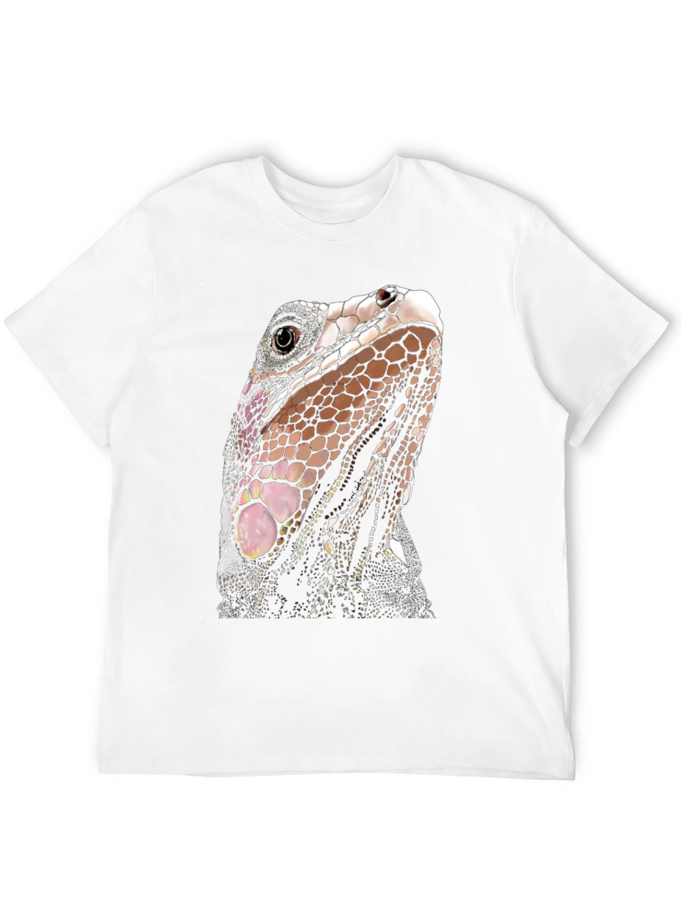 Iguana Graphic T-Shirt - Unique Reptile Tee