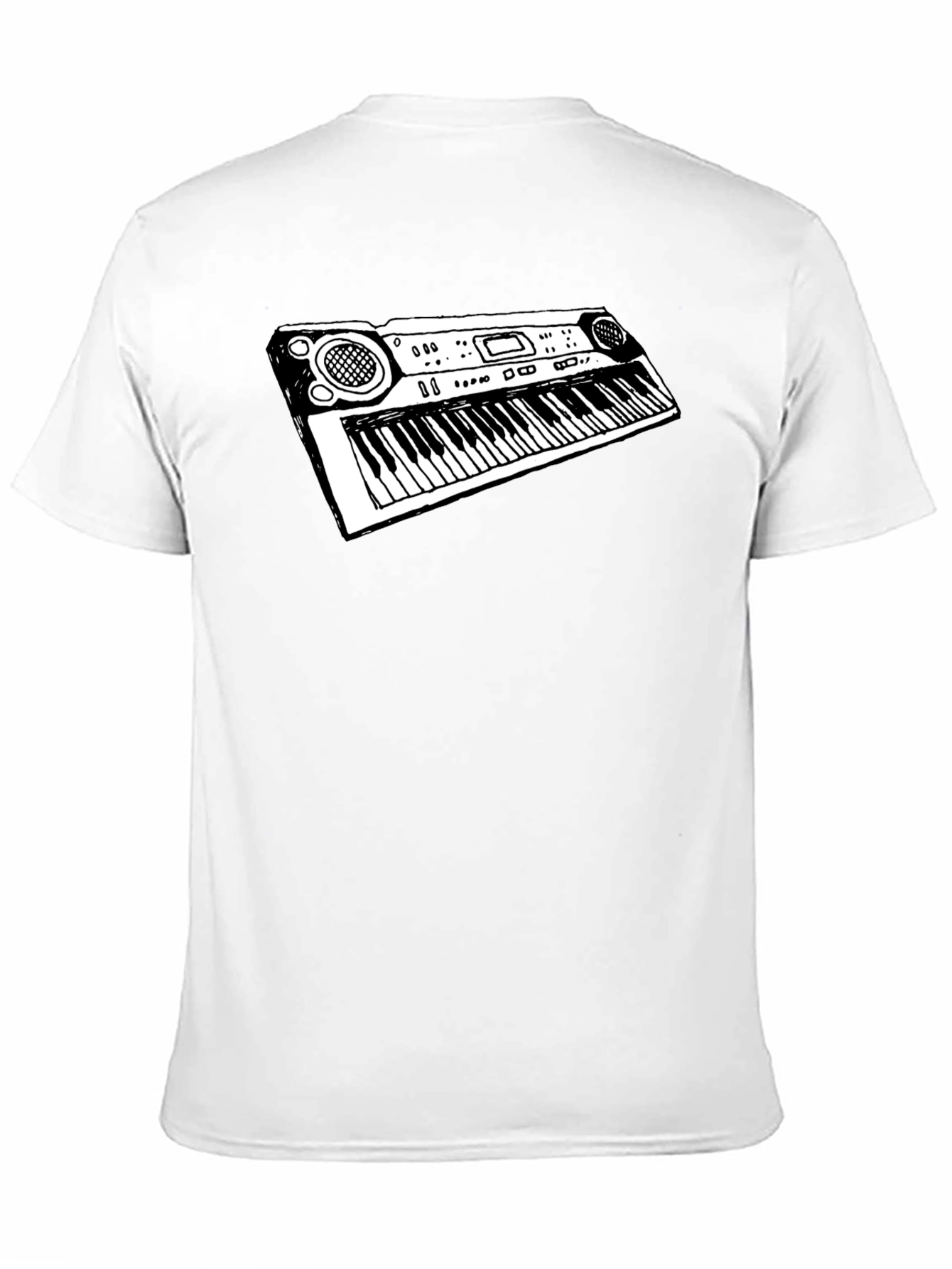 Keyboard T-Shirt: Musicians Graphic Tee