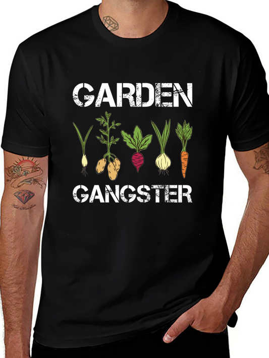 Garden Gangster Tee - Funny Gardener Shirt