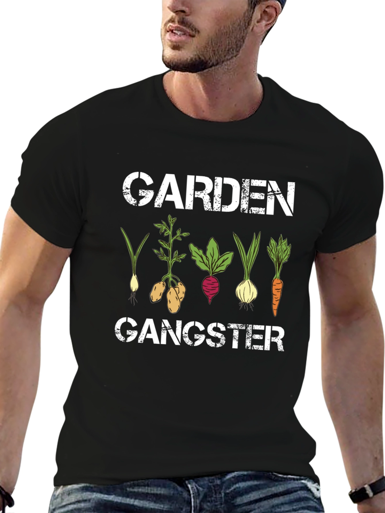 Garden Gangster Tee - Funny Gardener Shirt