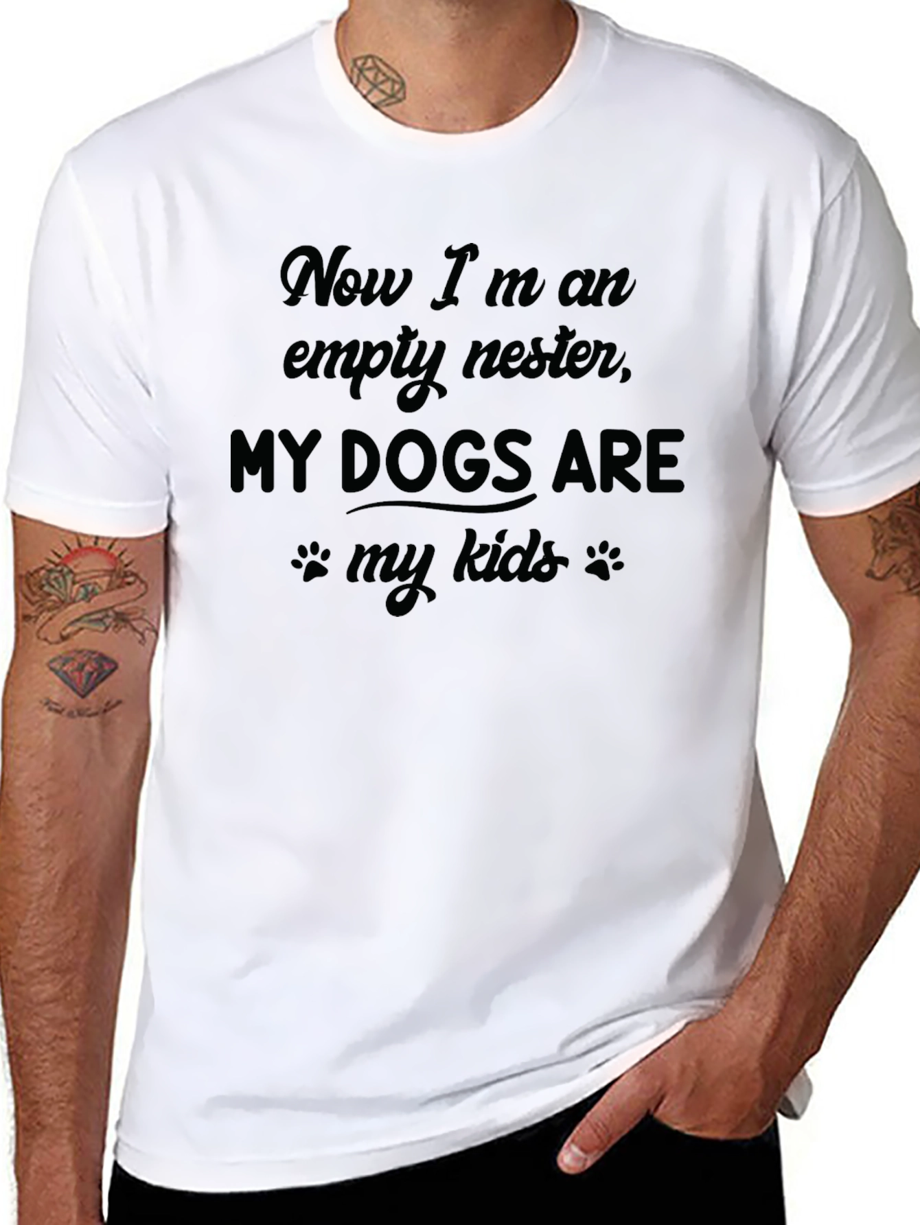 Empty Nester Dog Lover Graphic Tee