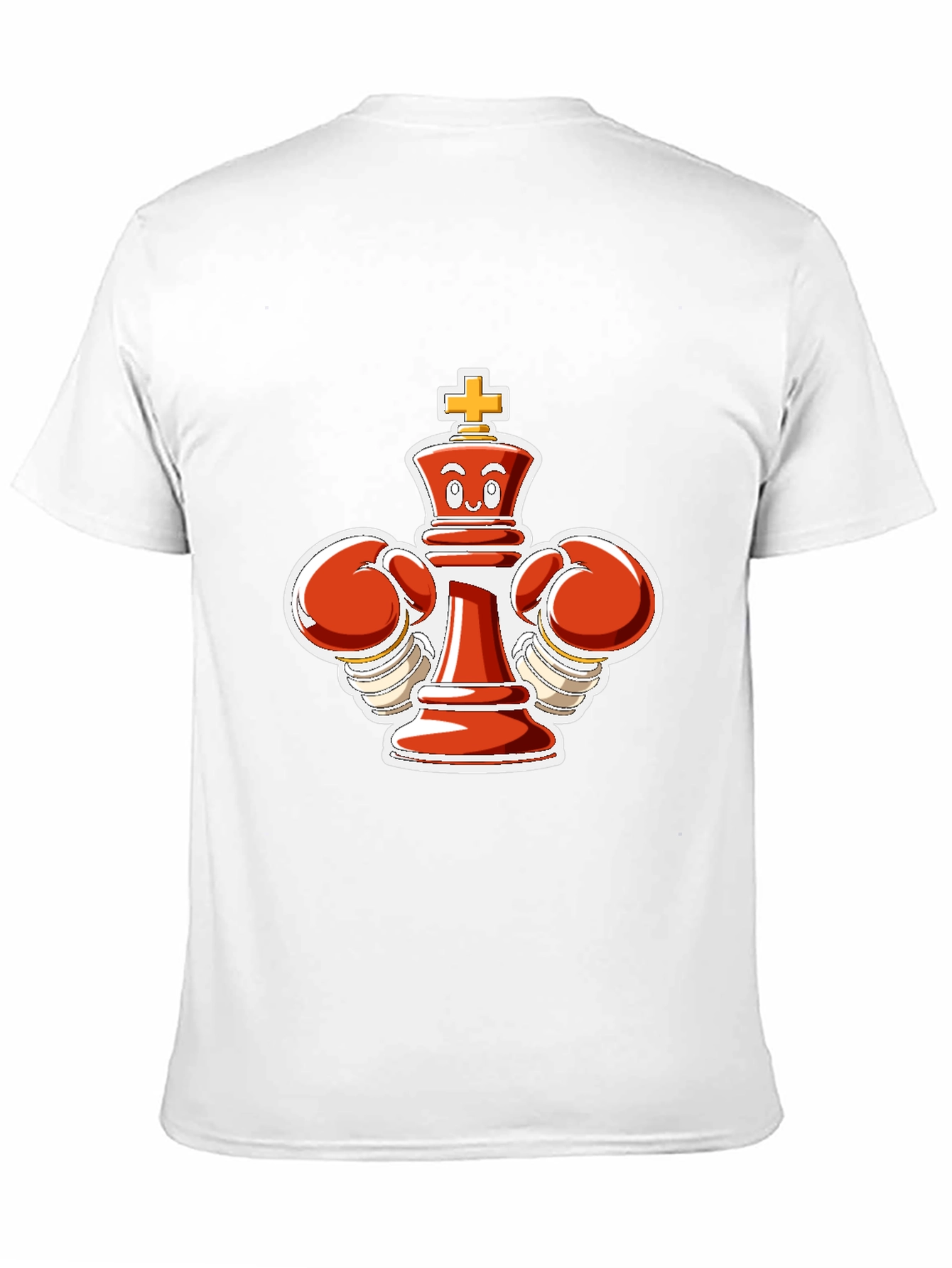 Chess King Boxer Black T-Shirt