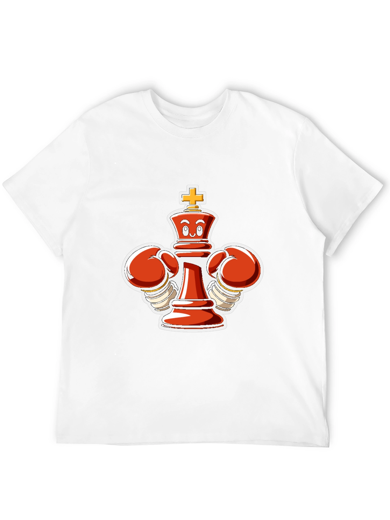Chess King Boxer Black T-Shirt